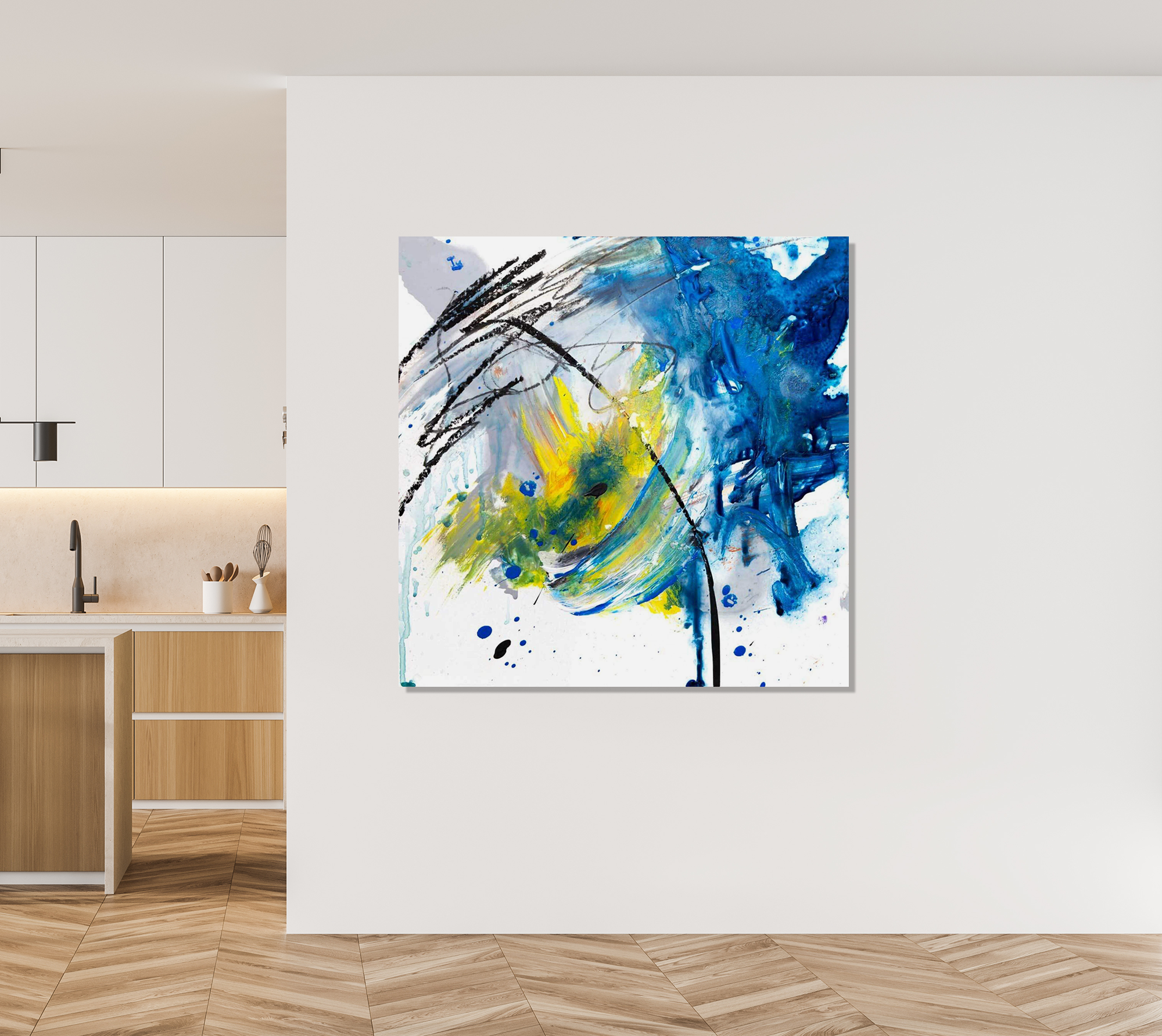 Fushite Artist Enhanced Canvas Print by John Beard Collection - product image 3 for Resin Society
