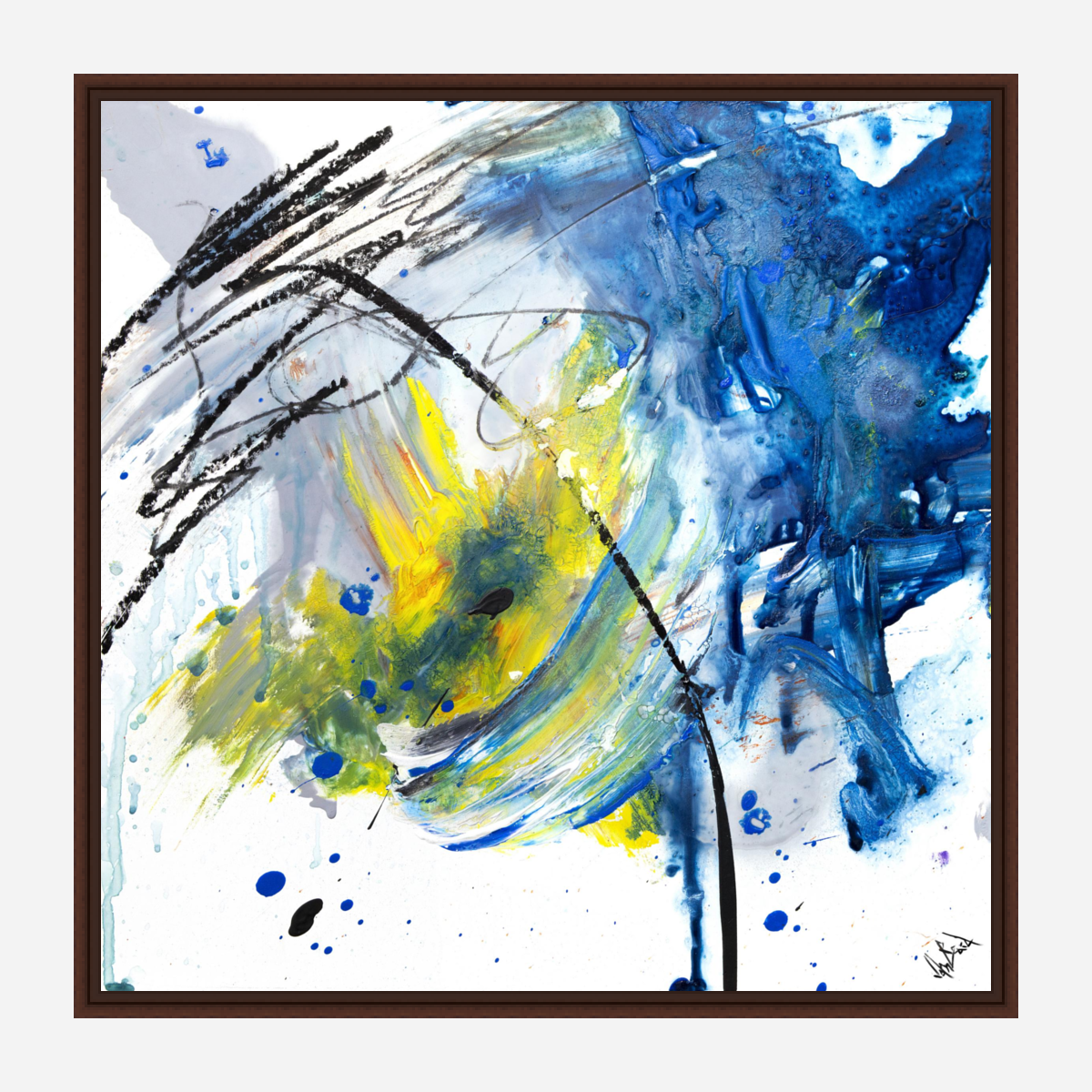 Fushite Artist Enhanced Canvas Print by John Beard Collection - product image 6 for Resin Society