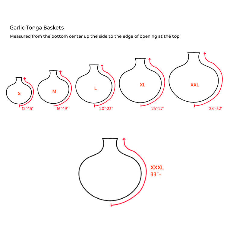 Garlic Tonga Sculptural Basket - Large by Mbare Ltd - product image 6 for Resin Society