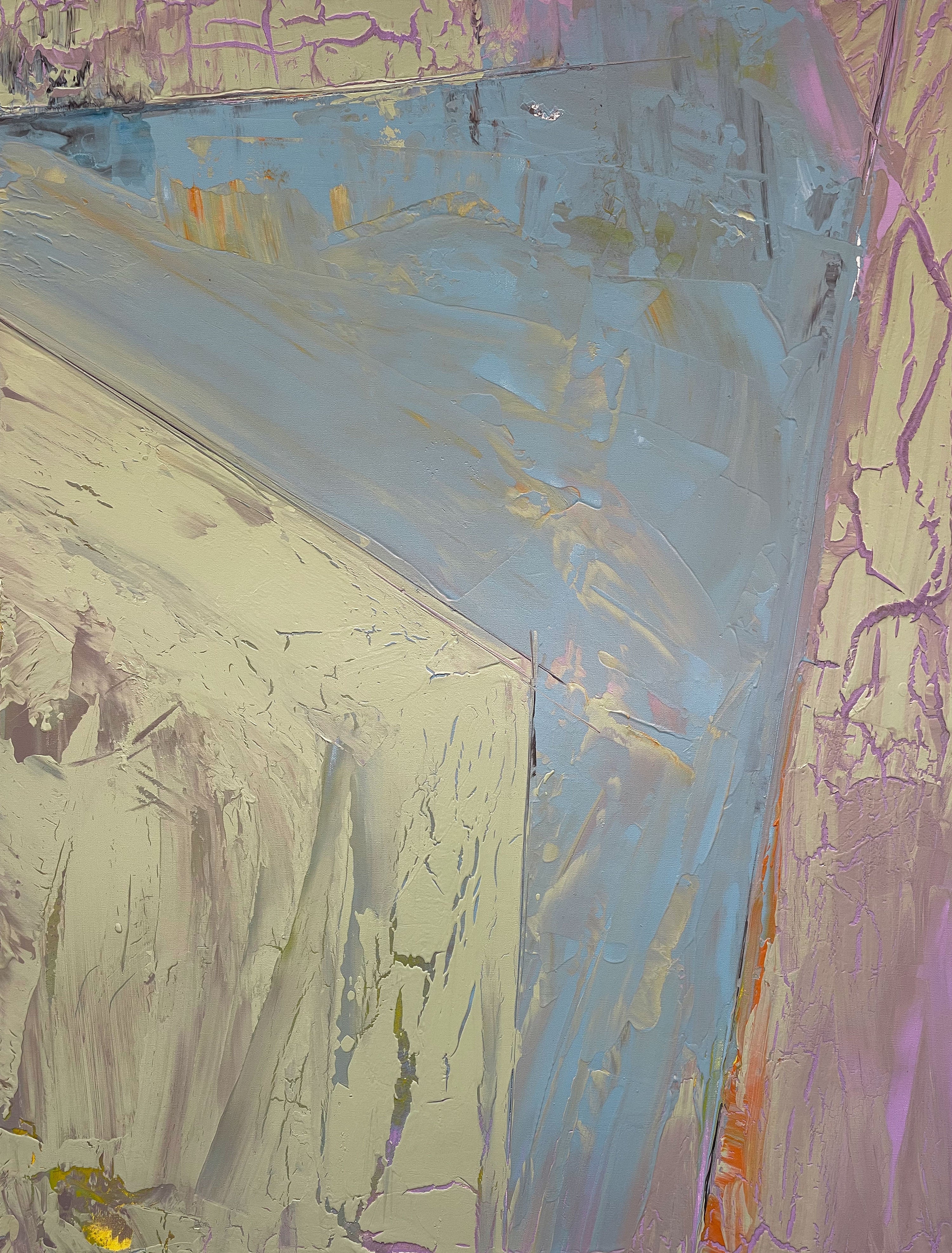 Geo IX Artist Enhanced Canvas Print by John Beard Collection - main product image for Resin Society