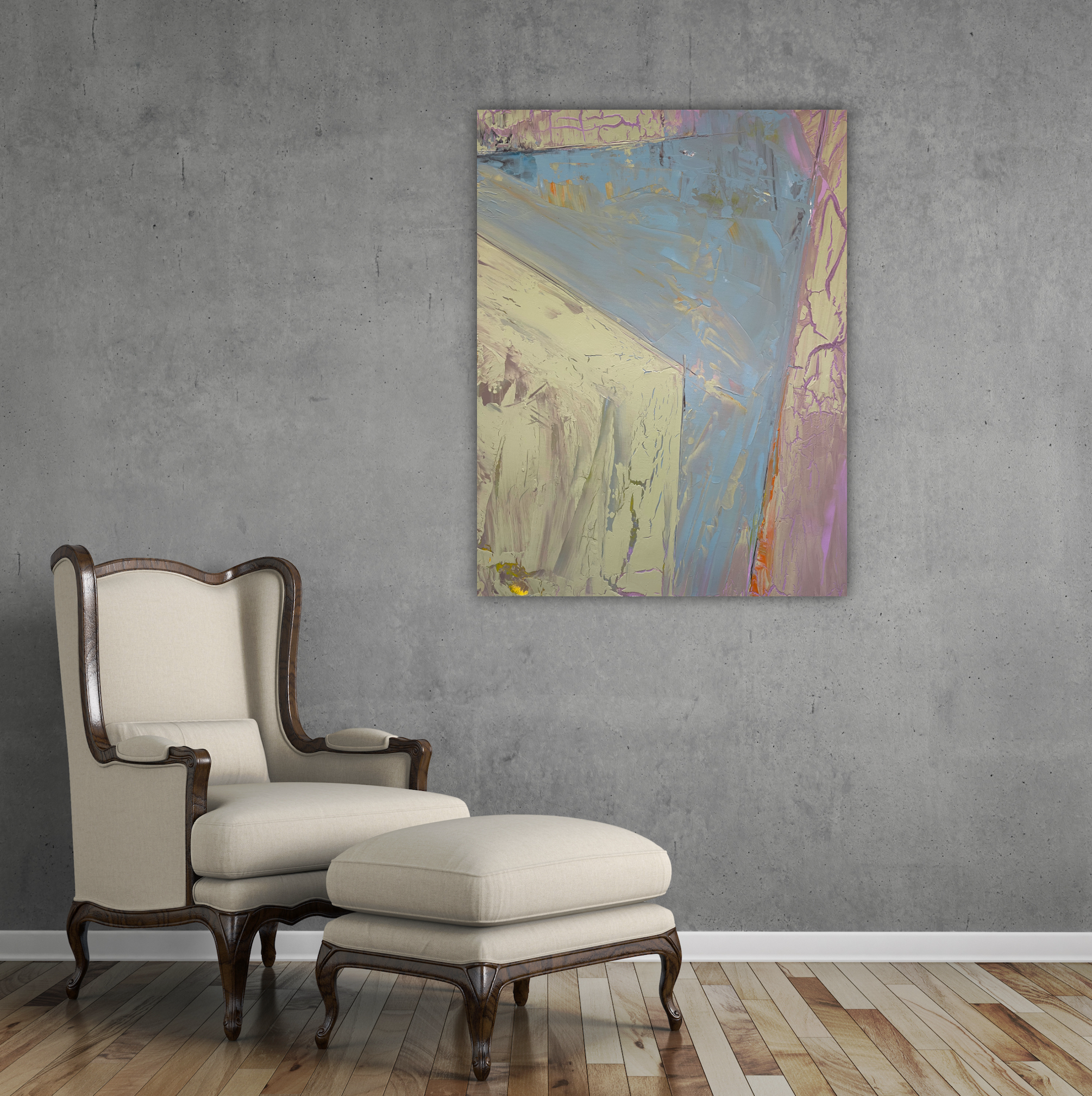 Geo IX Artist Enhanced Canvas Print by John Beard Collection - product image 4 for Resin Society