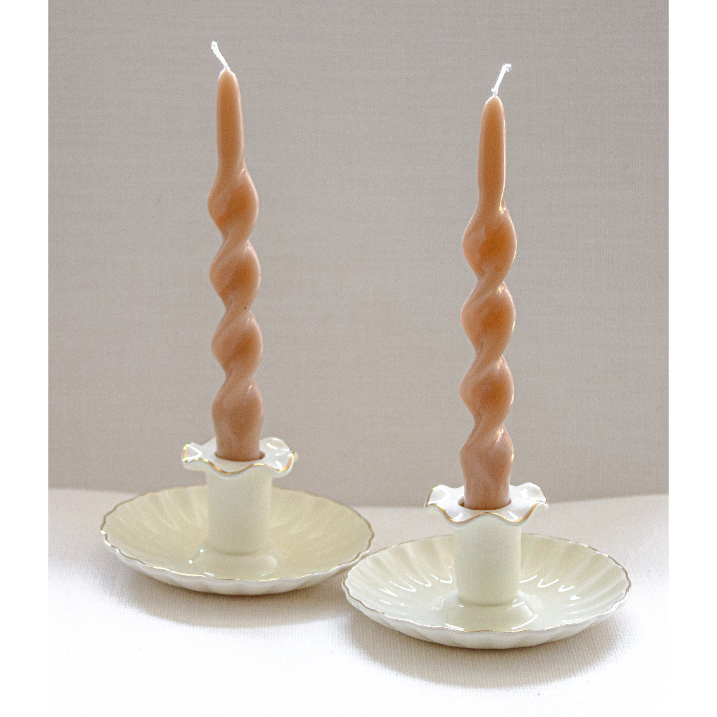 Gilded Cream Candle Holder - Case of 12 by Ro'Table - product image 3 for Resin Society