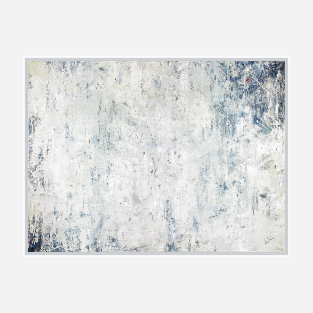 Glacier Artist Enhanced Canvas Print by John Beard Collection - product image 6 for Resin Society
