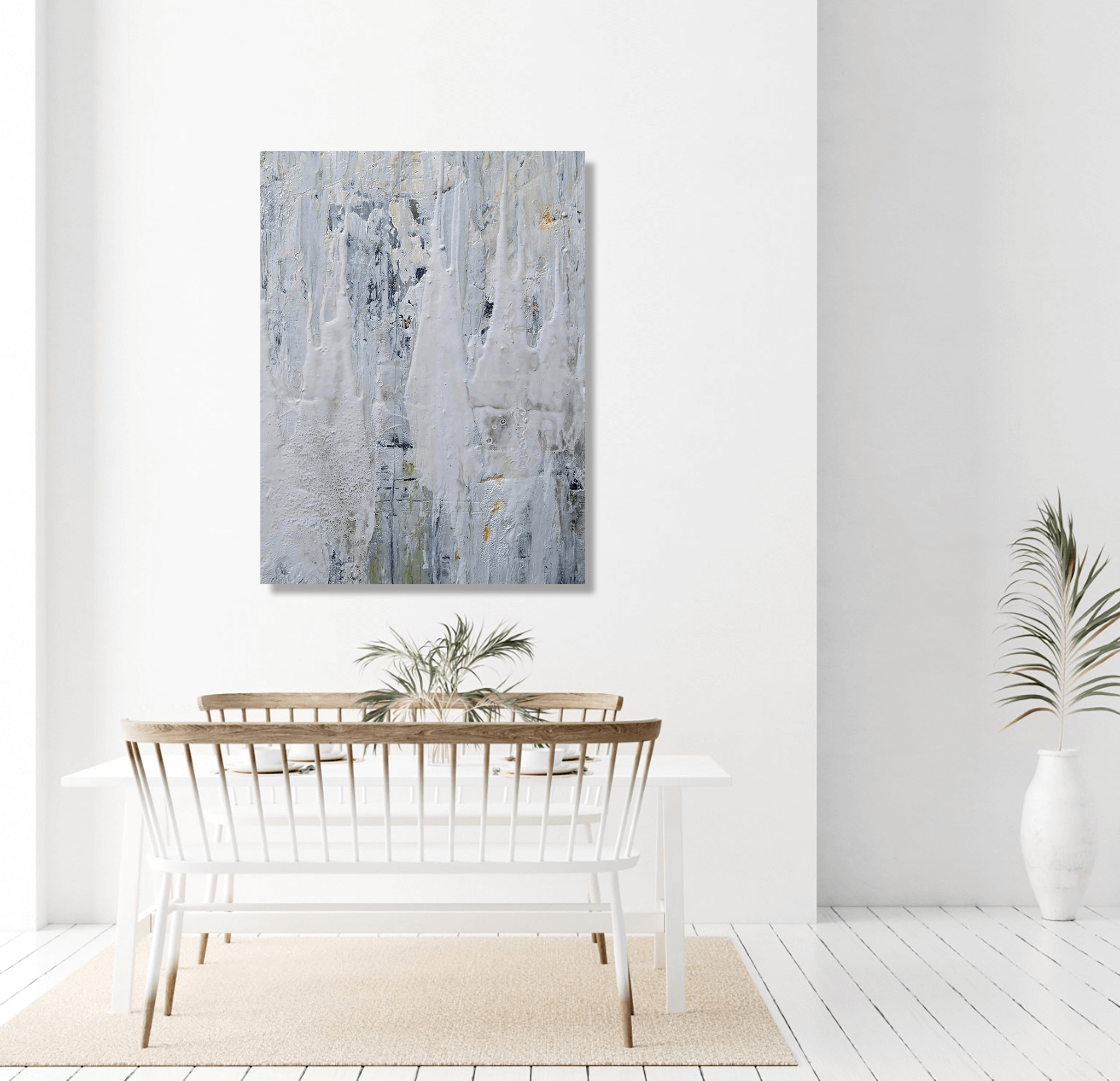 Green Cafe I Artist Enhanced Canvas Print by John Beard Collection - product image 3 for Resin Society