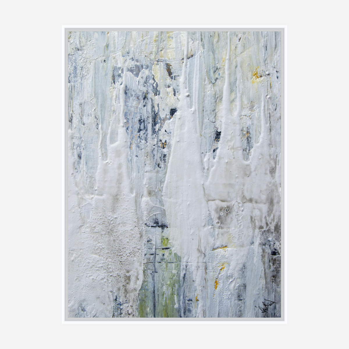 Green Cafe I Artist Enhanced Canvas Print by John Beard Collection - product image 6 for Resin Society