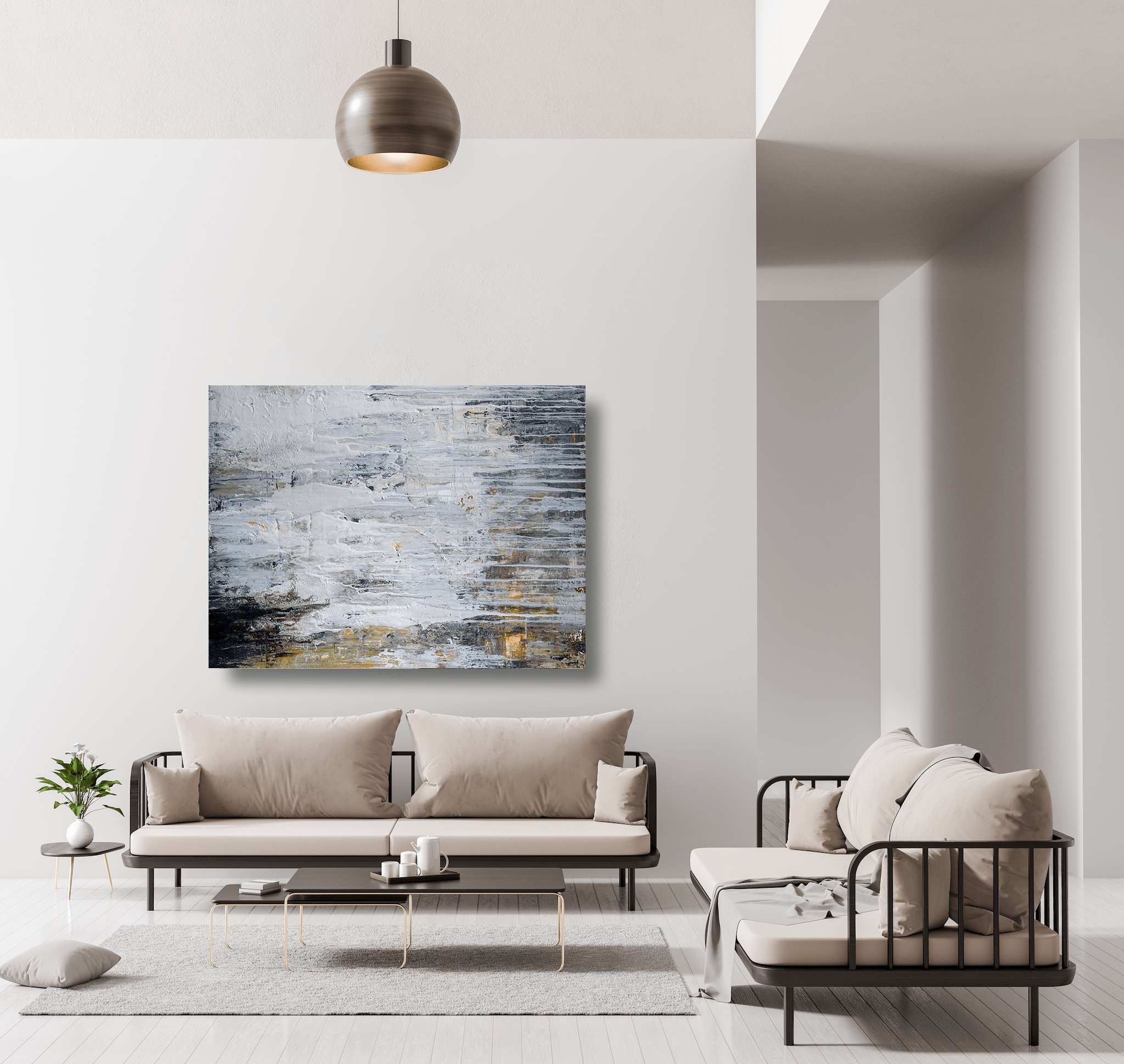 Green Envy I Artist Enhanced Canvas Print by John Beard Collection - product image 4 for Resin Society
