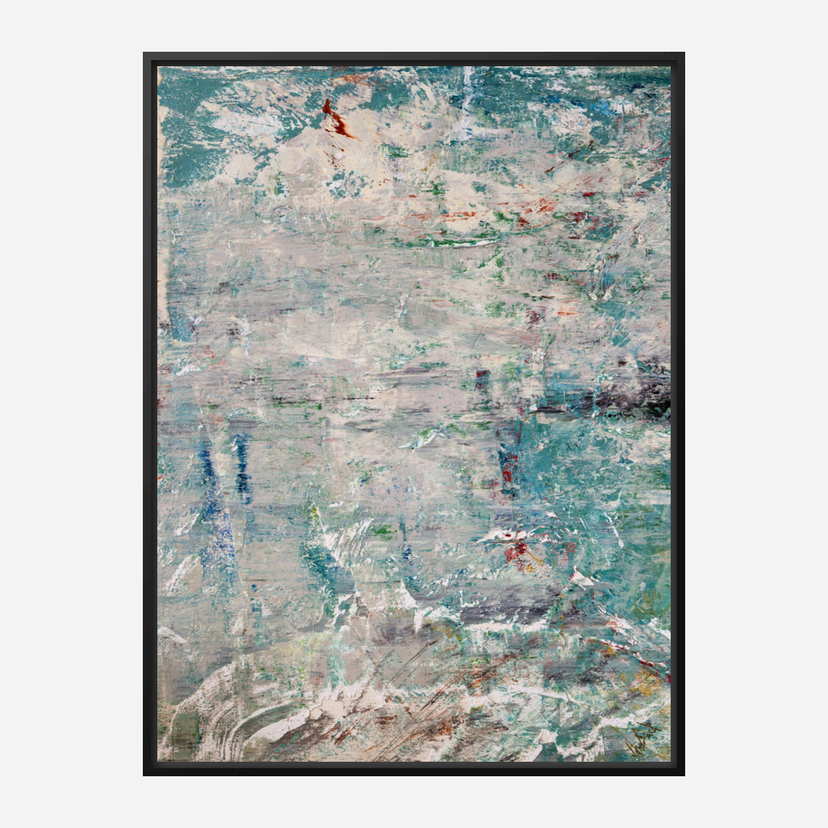Green Goddess III Artist Enhanced Canvas Print by John Beard Collection - product image 7 for Resin Society