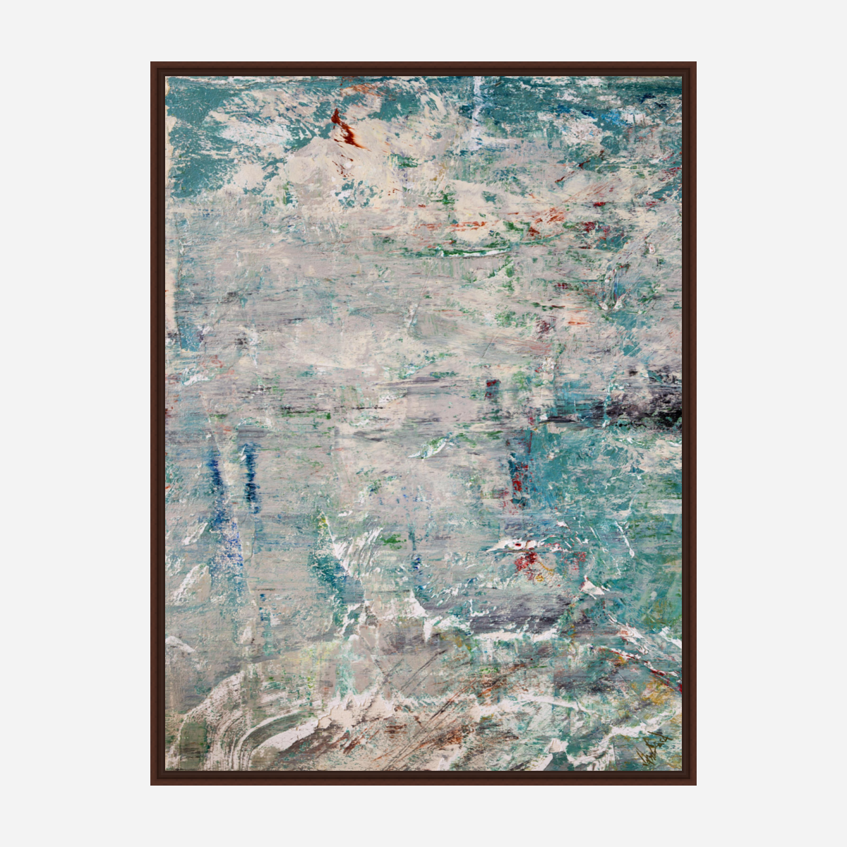 Green Goddess III Artist Enhanced Canvas Print by John Beard Collection - product image 5 for Resin Society