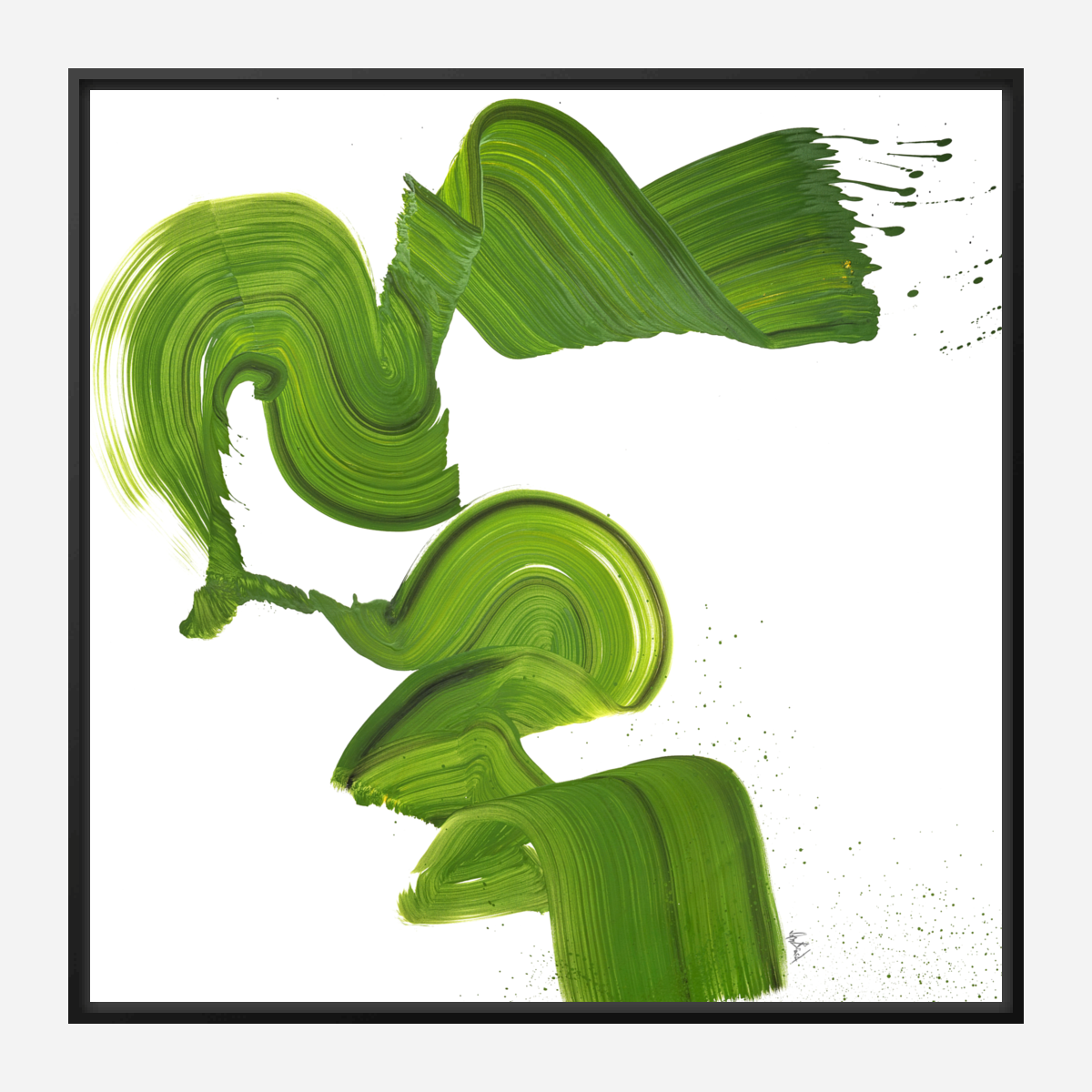 Green Machine Artist Enhanced Canvas Print by John Beard Collection - product image 7 for Resin Society