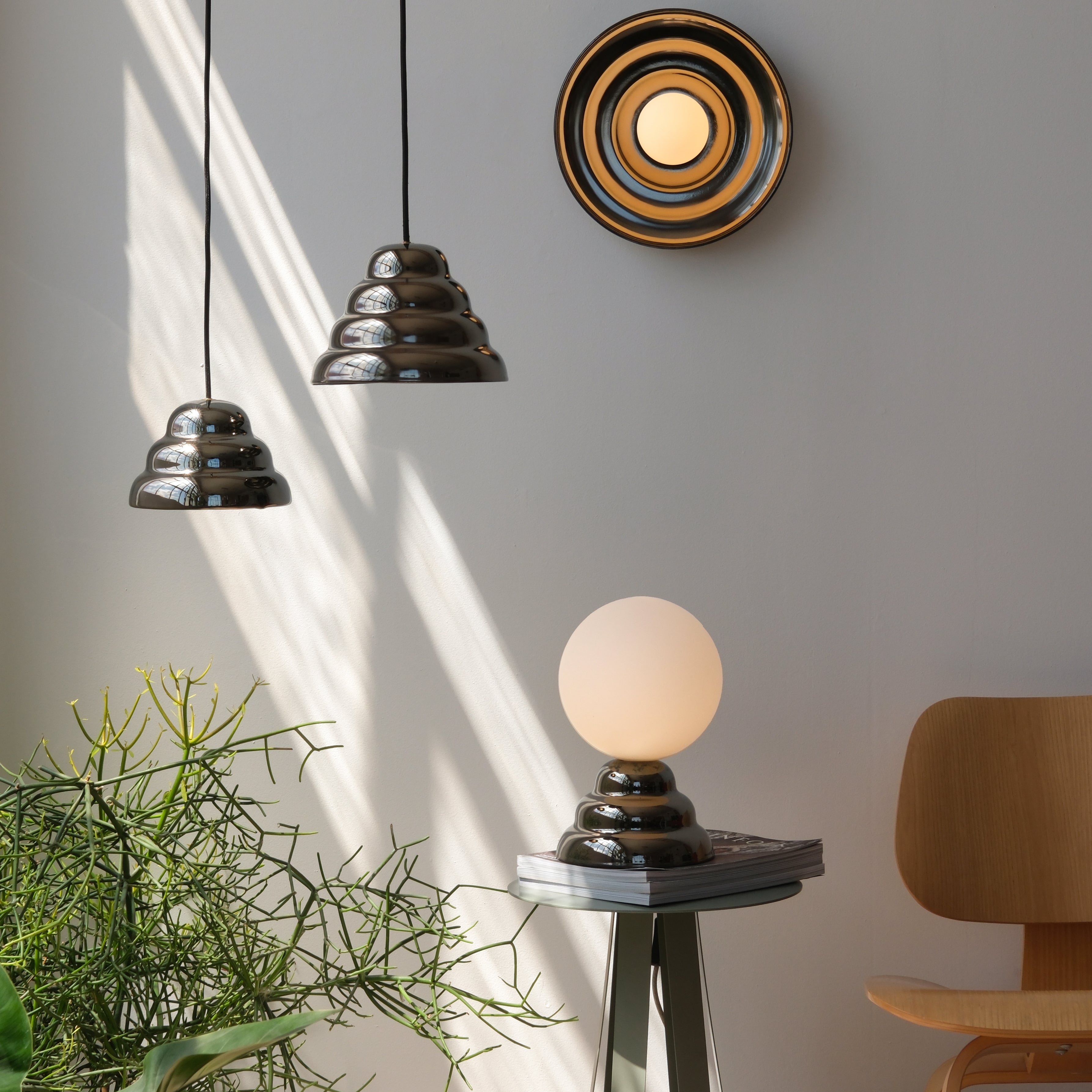 Ripple IIII Pendant by Misewell - product image 4 for Resin Society