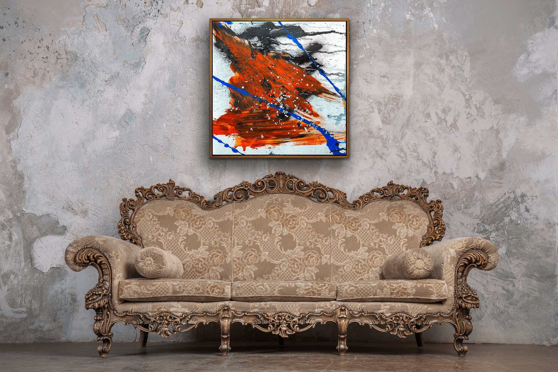 Gypsum Artist Enhanced Canvas Print by John Beard Collection - product image 3 for Resin Society