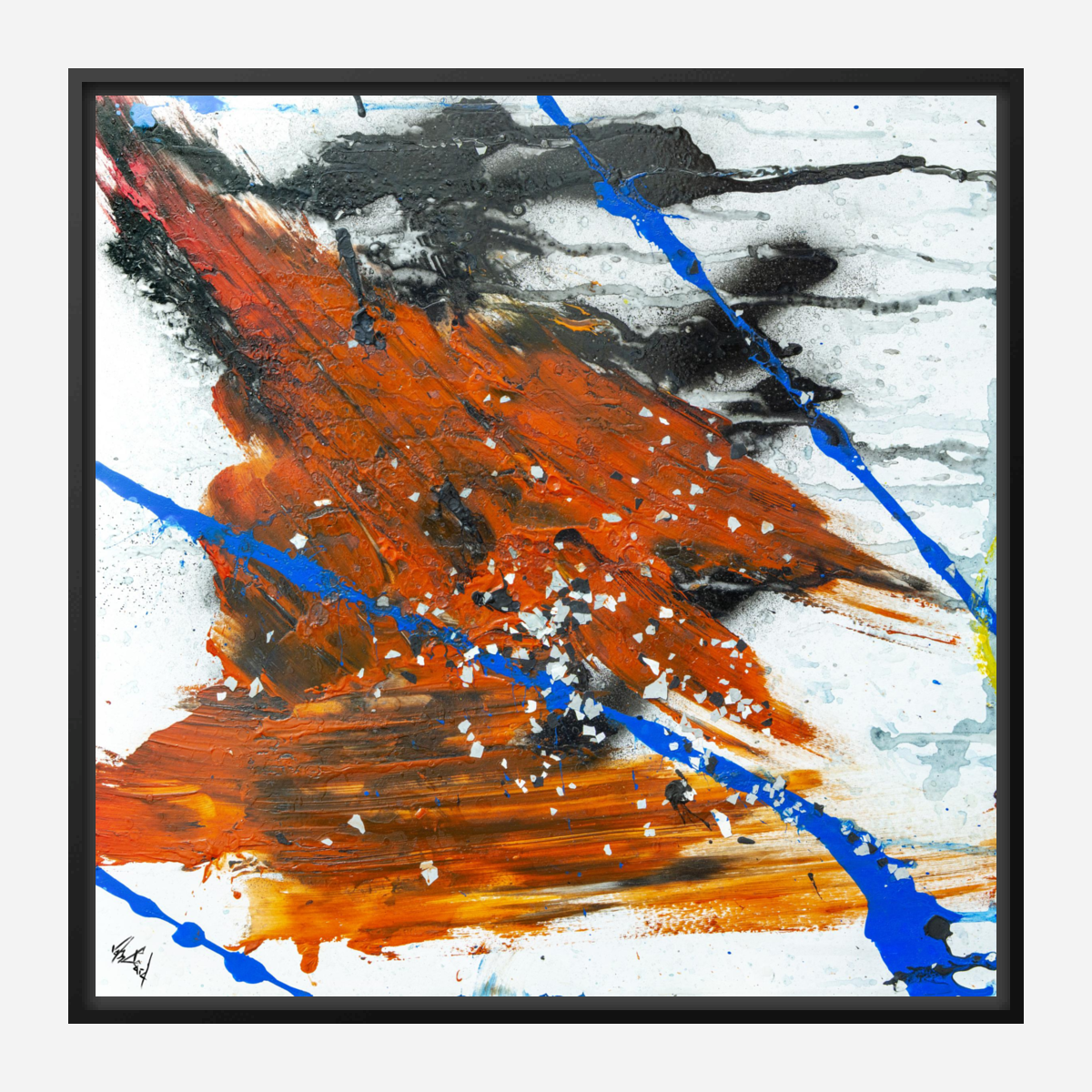 Gypsum Artist Enhanced Canvas Print by John Beard Collection - product image 7 for Resin Society