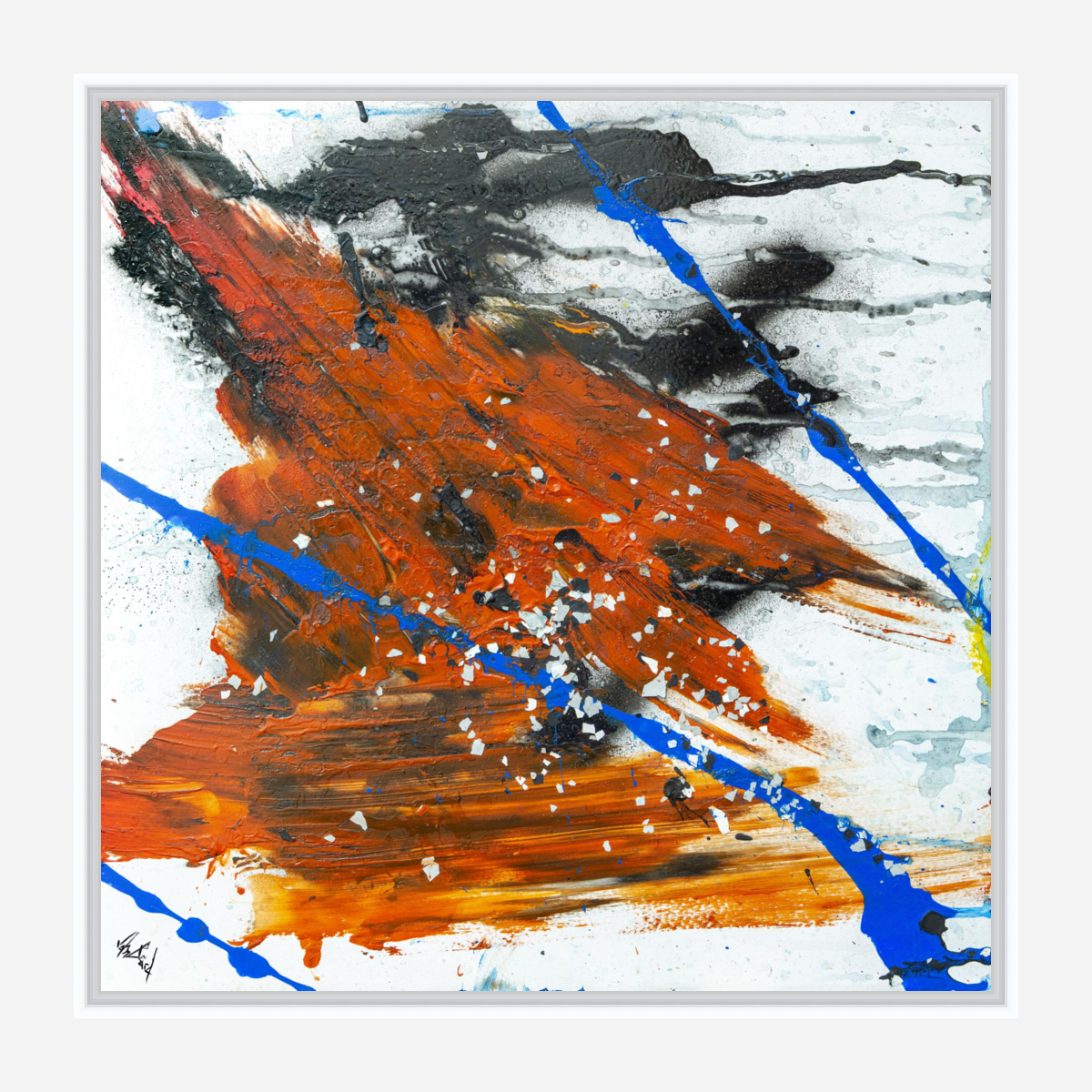 Gypsum Artist Enhanced Canvas Print by John Beard Collection - product image 6 for Resin Society