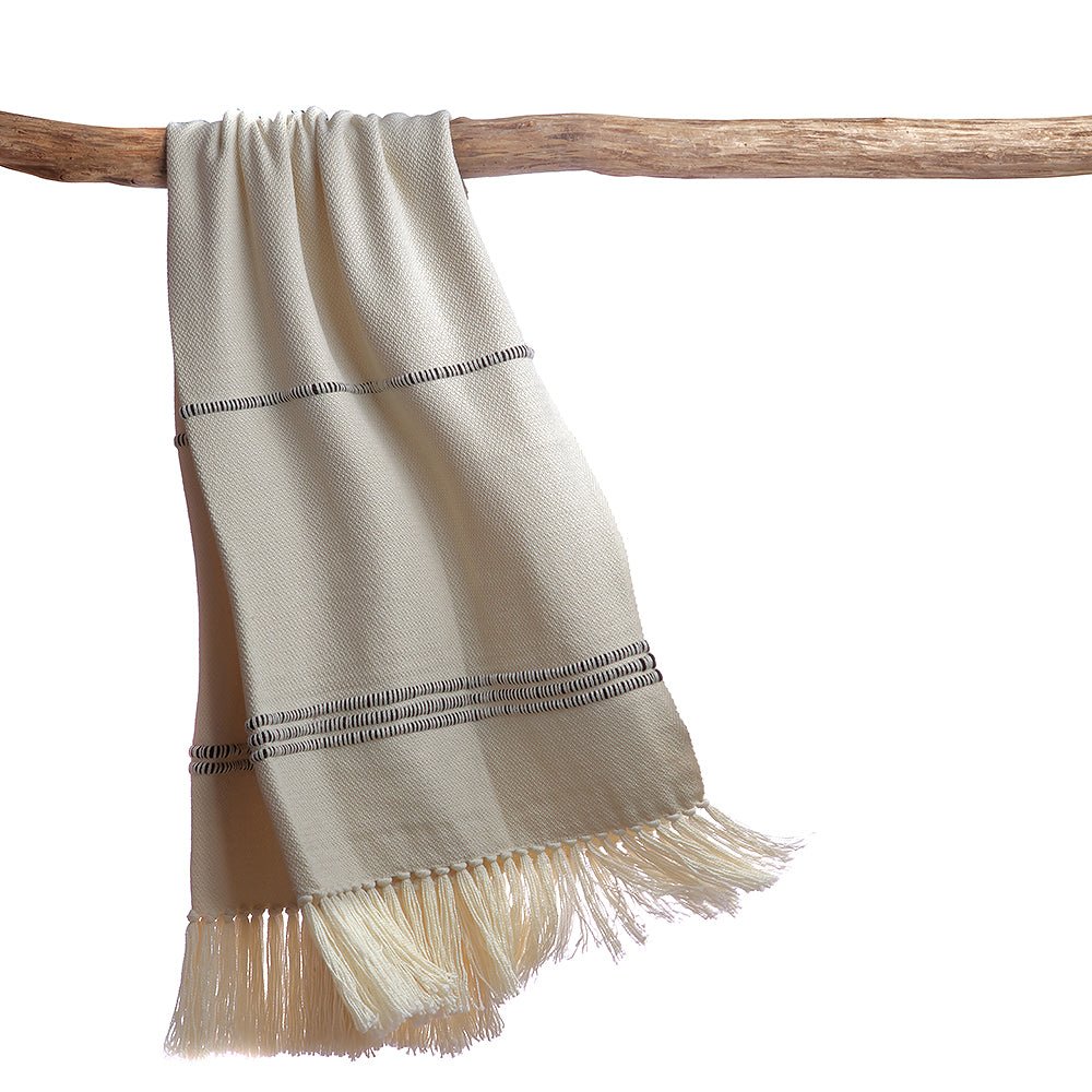 Striped Decorative Throw Blanket by Homelosophy