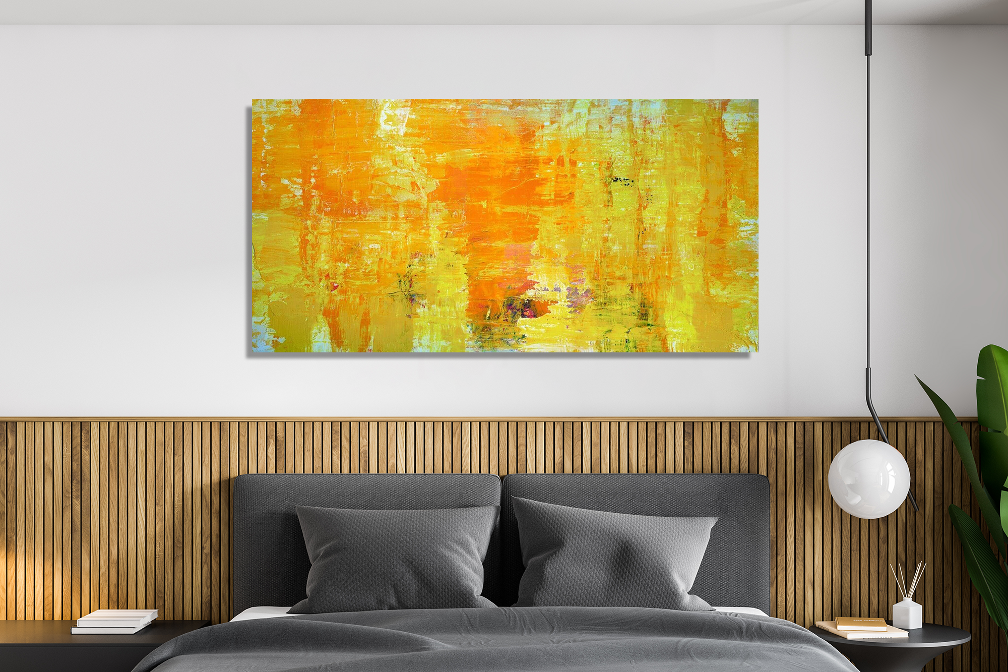 Happy Artist Enhanced Canvas Print by John Beard Collection - product image 4 for Resin Society