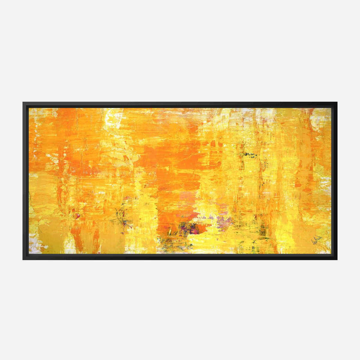 Happy Artist Enhanced Canvas Print by John Beard Collection - product image 7 for Resin Society