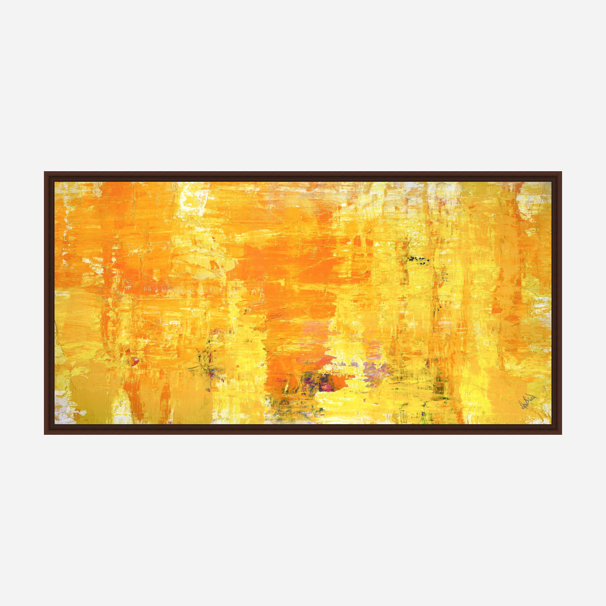 Happy Artist Enhanced Canvas Print by John Beard Collection - product image 5 for Resin Society