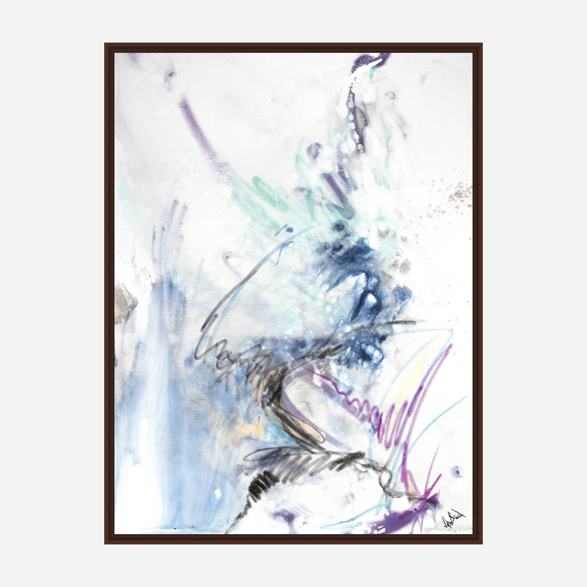 Hear Me Artist Enhanced Canvas Print by John Beard Collection - product image 5 for Resin Society