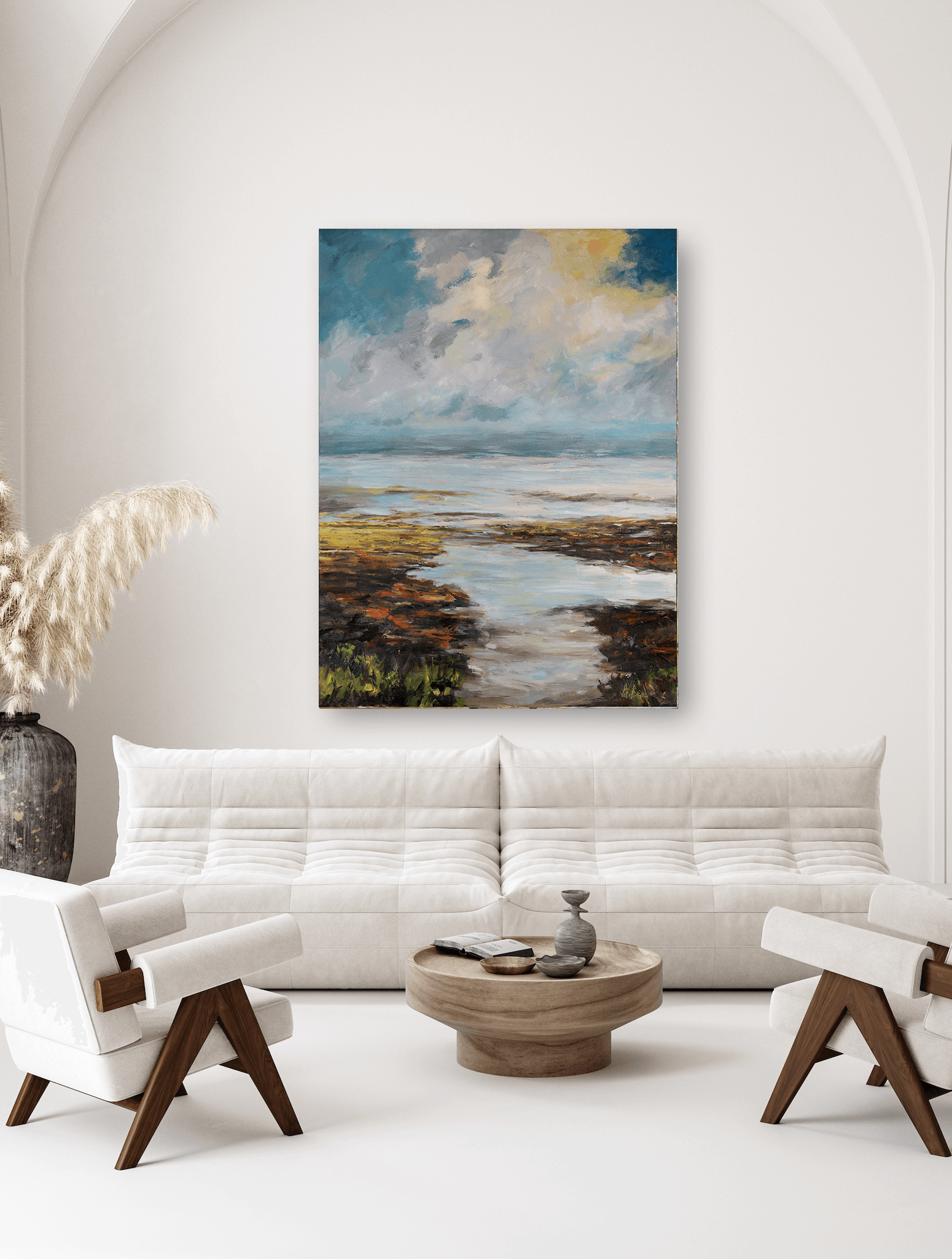 Here Comes the Sun Artist Enhanced Canvas Print by John Beard Collection - product image 3 for Resin Society