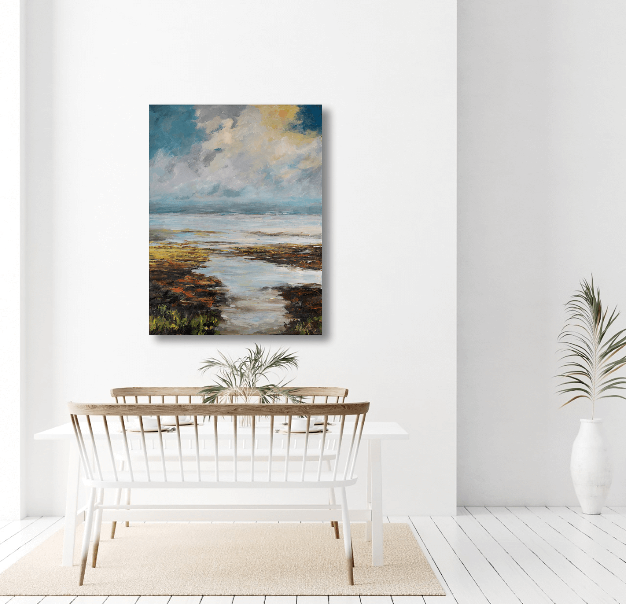 Here Comes the Sun Artist Enhanced Canvas Print by John Beard Collection - product image 4 for Resin Society