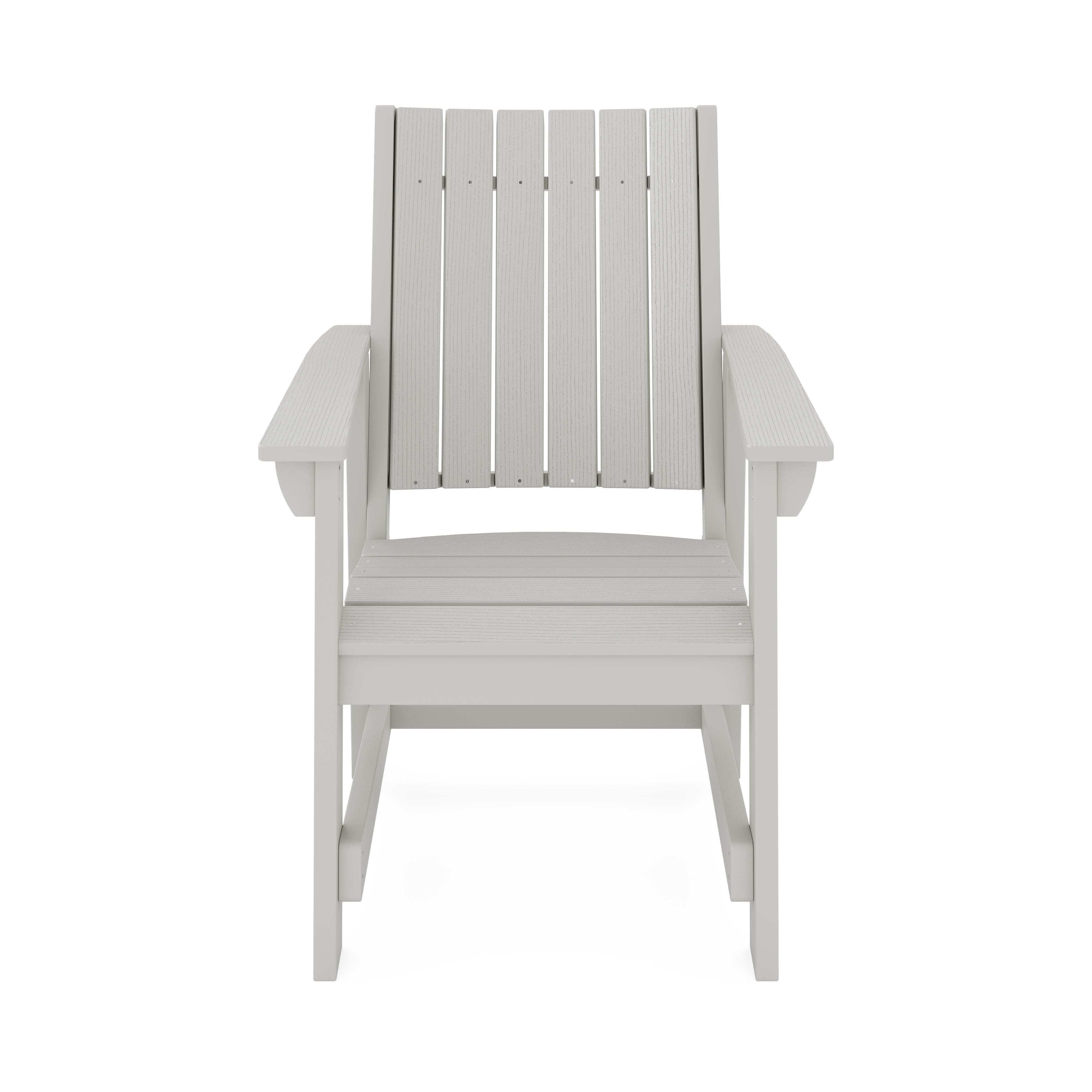 SoPoly Callaway Outdoor Dining Chair in multiple colors on a patio