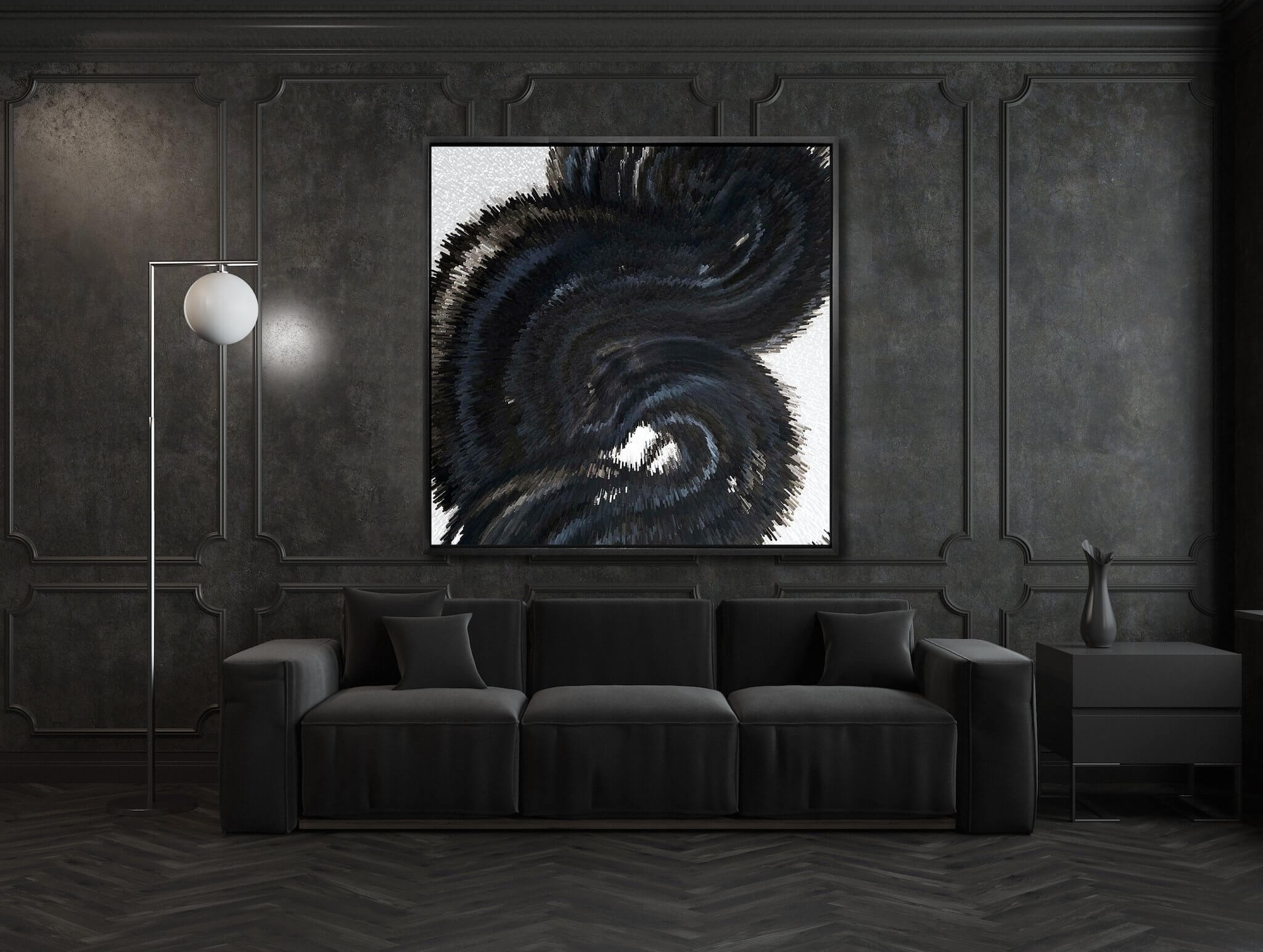 Hertz I Artist Enhanced Canvas Print by John Beard Collection - product image 3 for Resin Society