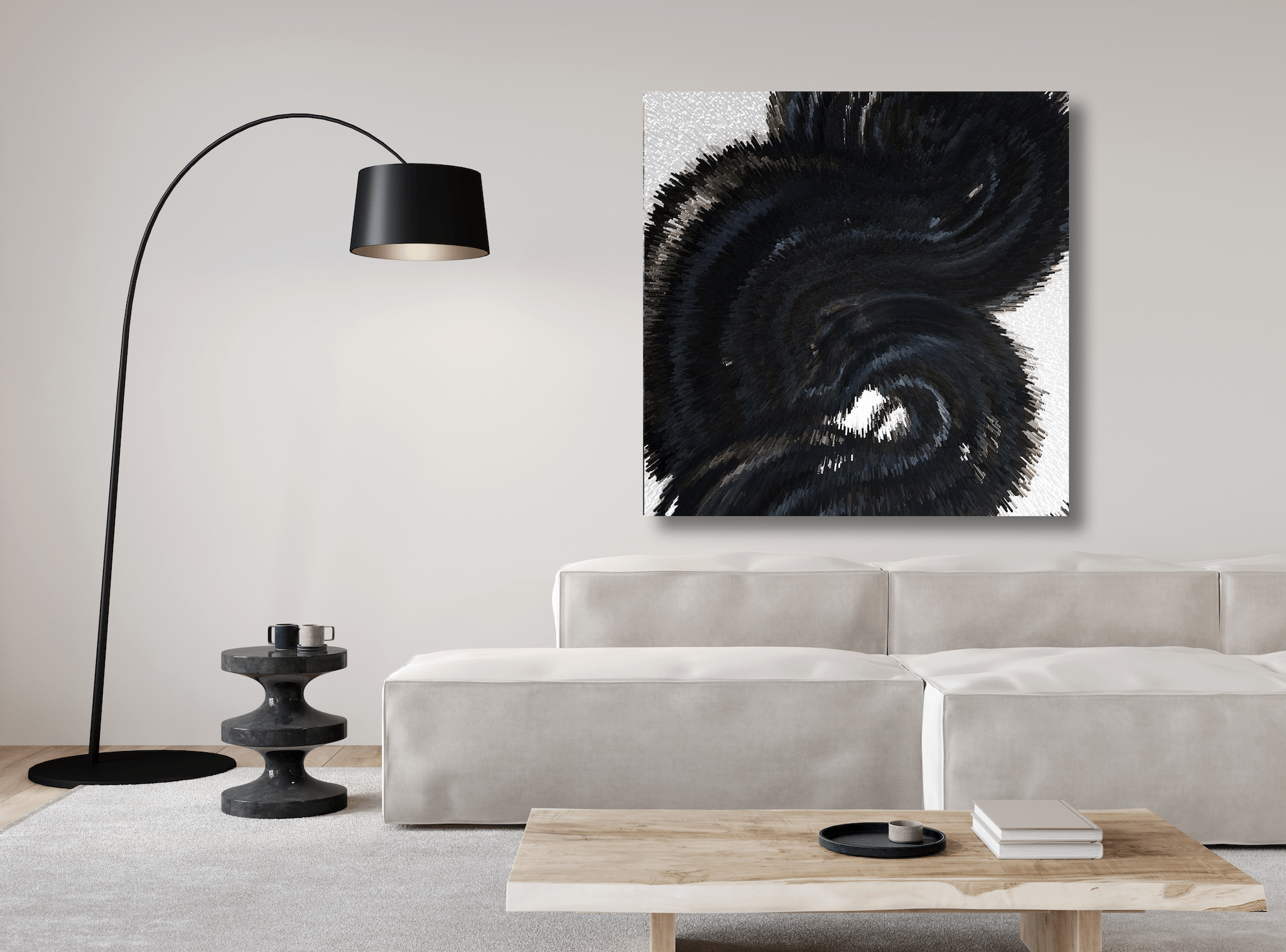 Hertz I Artist Enhanced Canvas Print by John Beard Collection - product image 2 for Resin Society