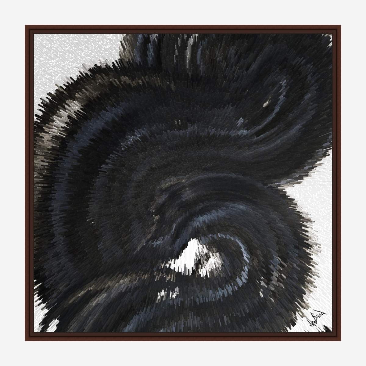 Hertz I Artist Enhanced Canvas Print by John Beard Collection - product image 5 for Resin Society