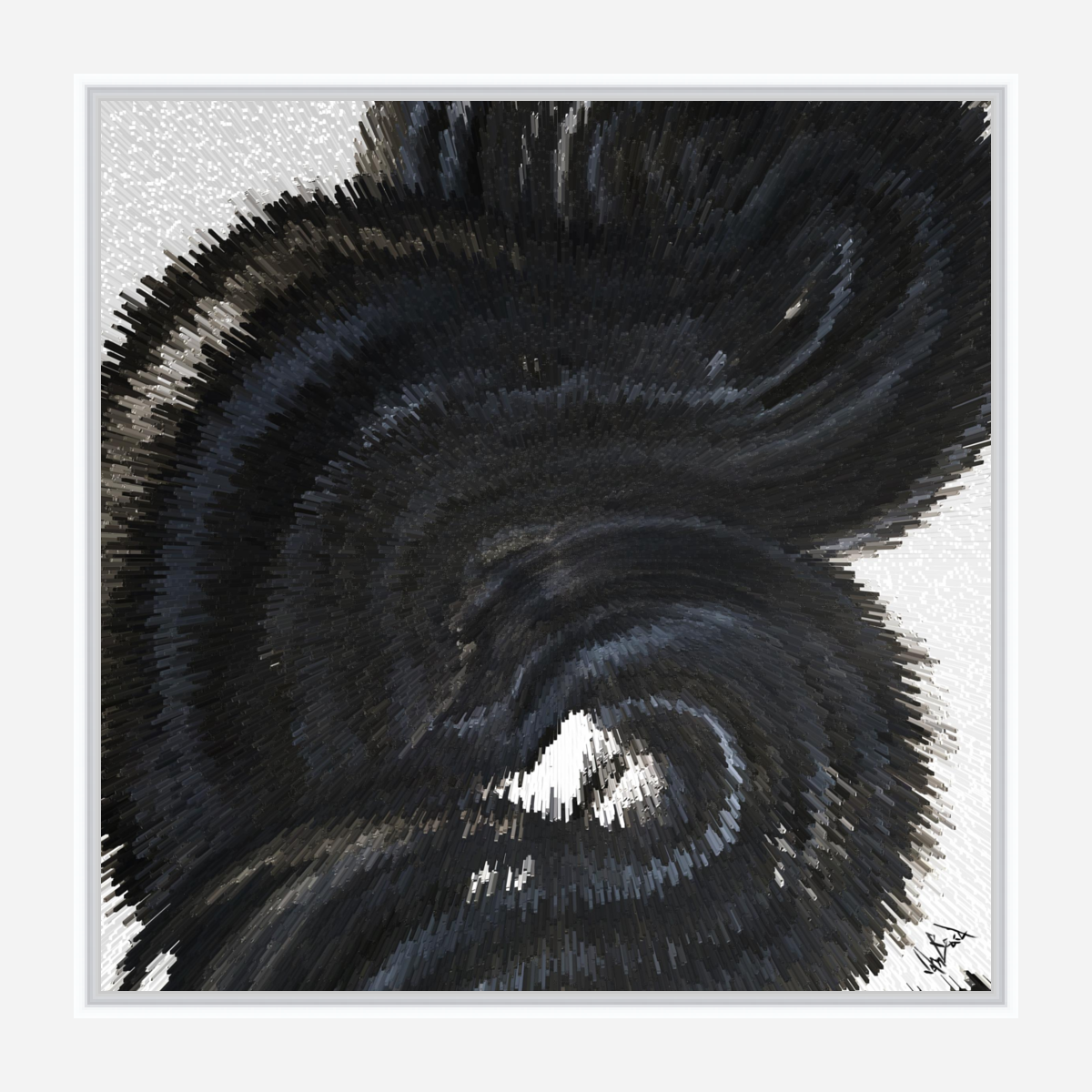 Hertz I Artist Enhanced Canvas Print by John Beard Collection - product image 6 for Resin Society