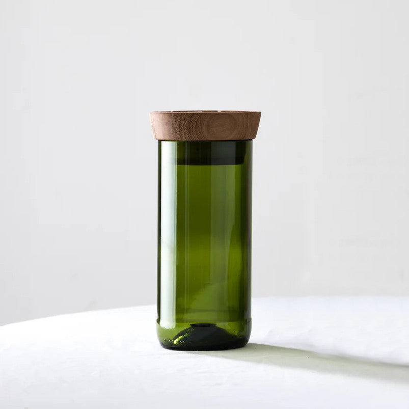 Hiliki Jar - Dark Green - XLarge by Mbare Ltd - main product image for Resin Society