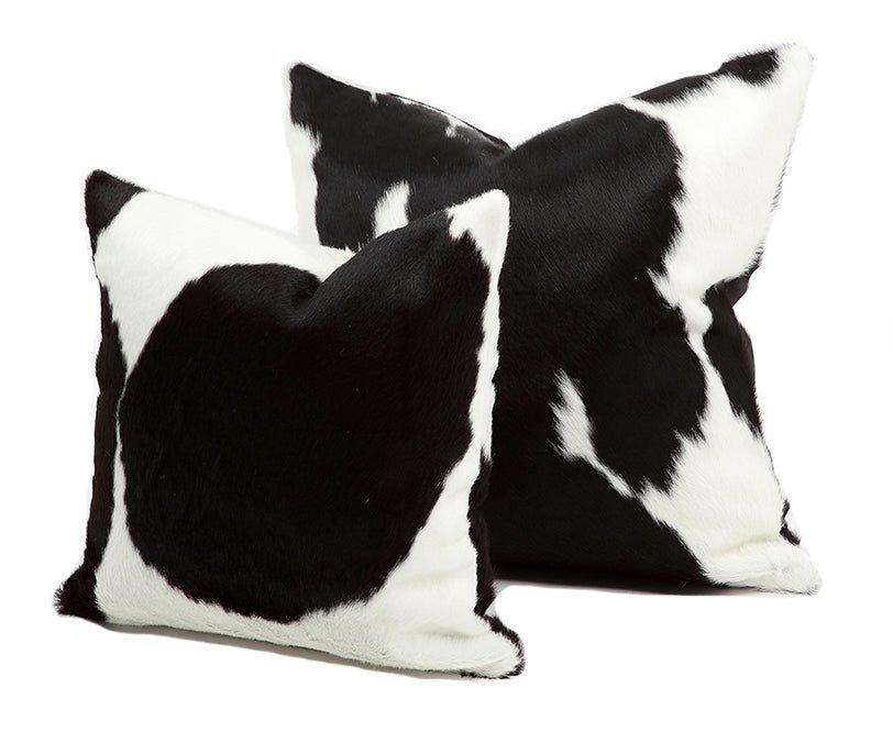 Patagonian Cowhide Pillow by Homelosophy