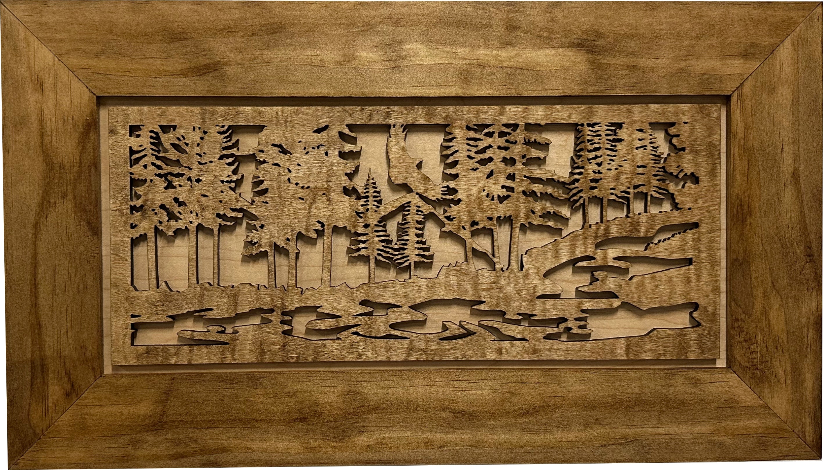Home Self Defense Secure Storage Cabinet Outdoor Nature Scene by Bellewood Designs - product image 2 for Resin Society