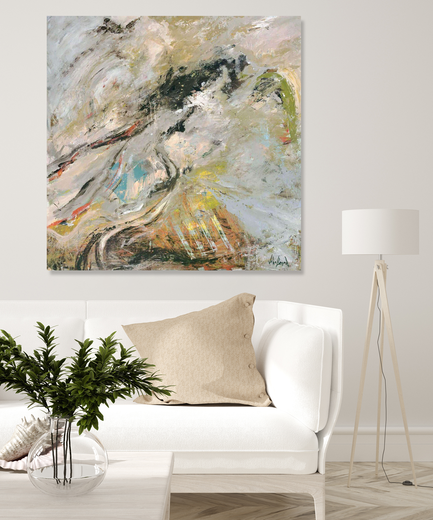 Horsehead Artist Enhanced Canvas Print by John Beard Collection - product image 2 for Resin Society