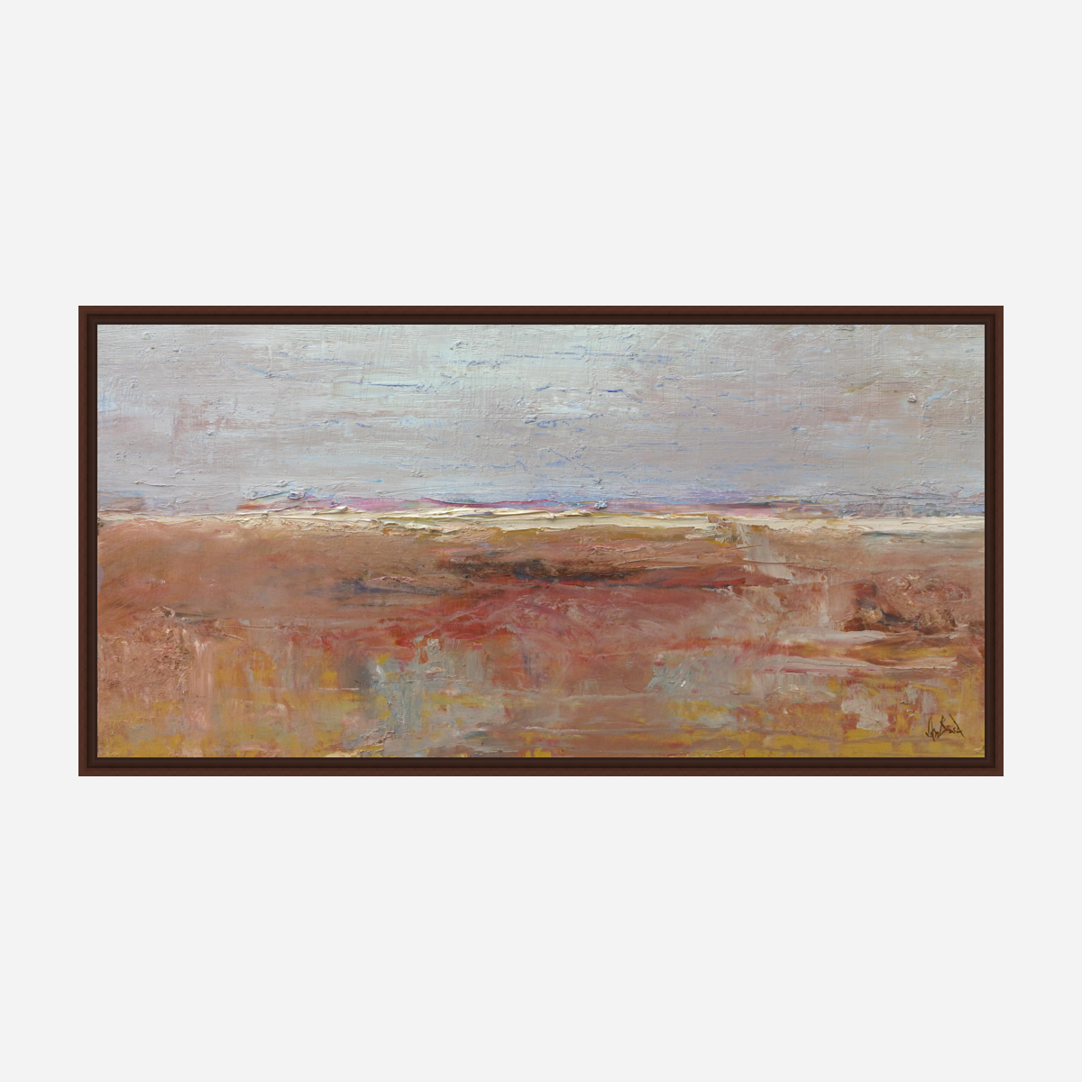 Hot Plains Artist Enhanced Canvas Print by John Beard Collection - product image 5 for Resin Society