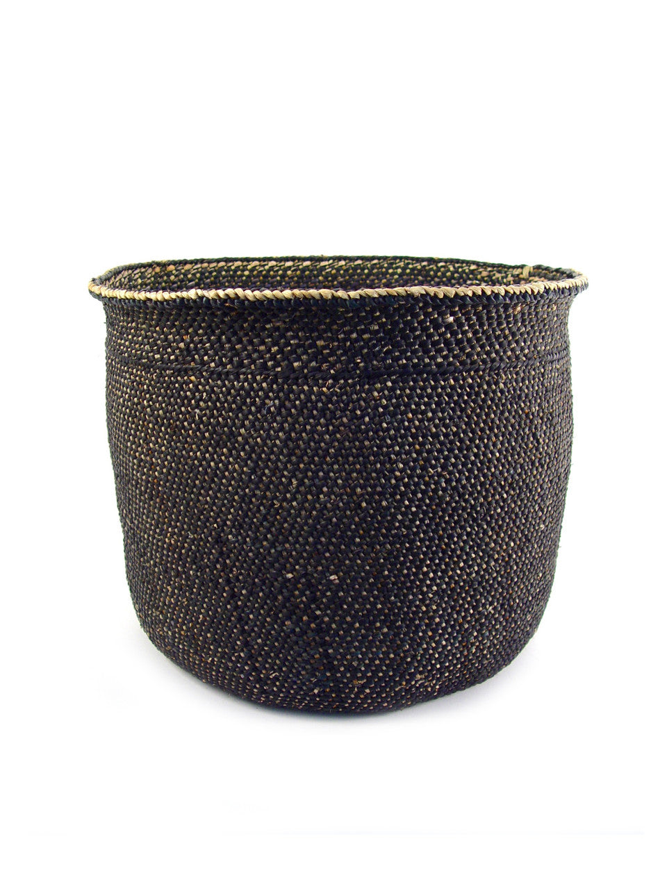 Light Black Iringa Baskets by Mbare Ltd - product image 3 for Resin Society