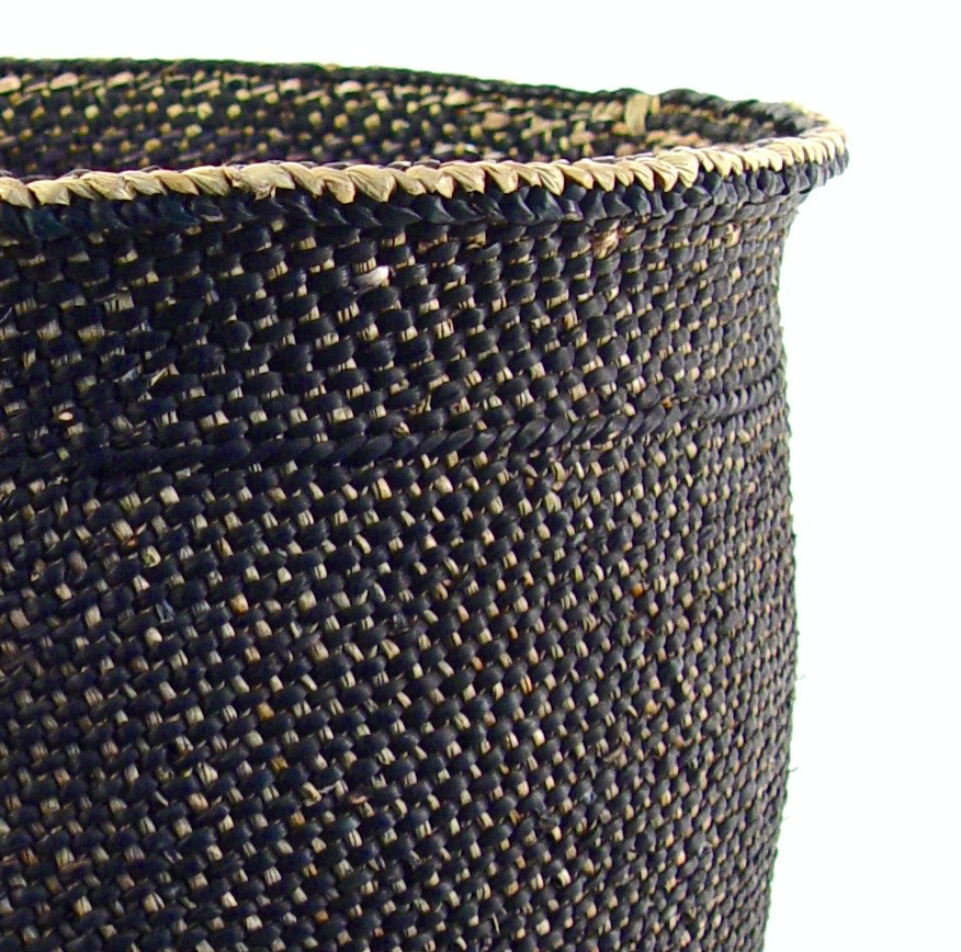 Light Black Iringa Baskets by Mbare Ltd - product image 4 for Resin Society