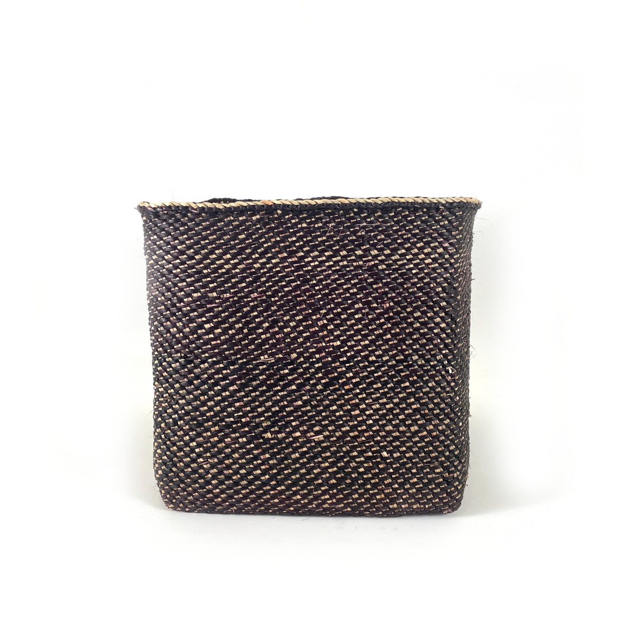 Square Light Black Iringa Basket by Mbare Ltd - product image 3 for Resin Society