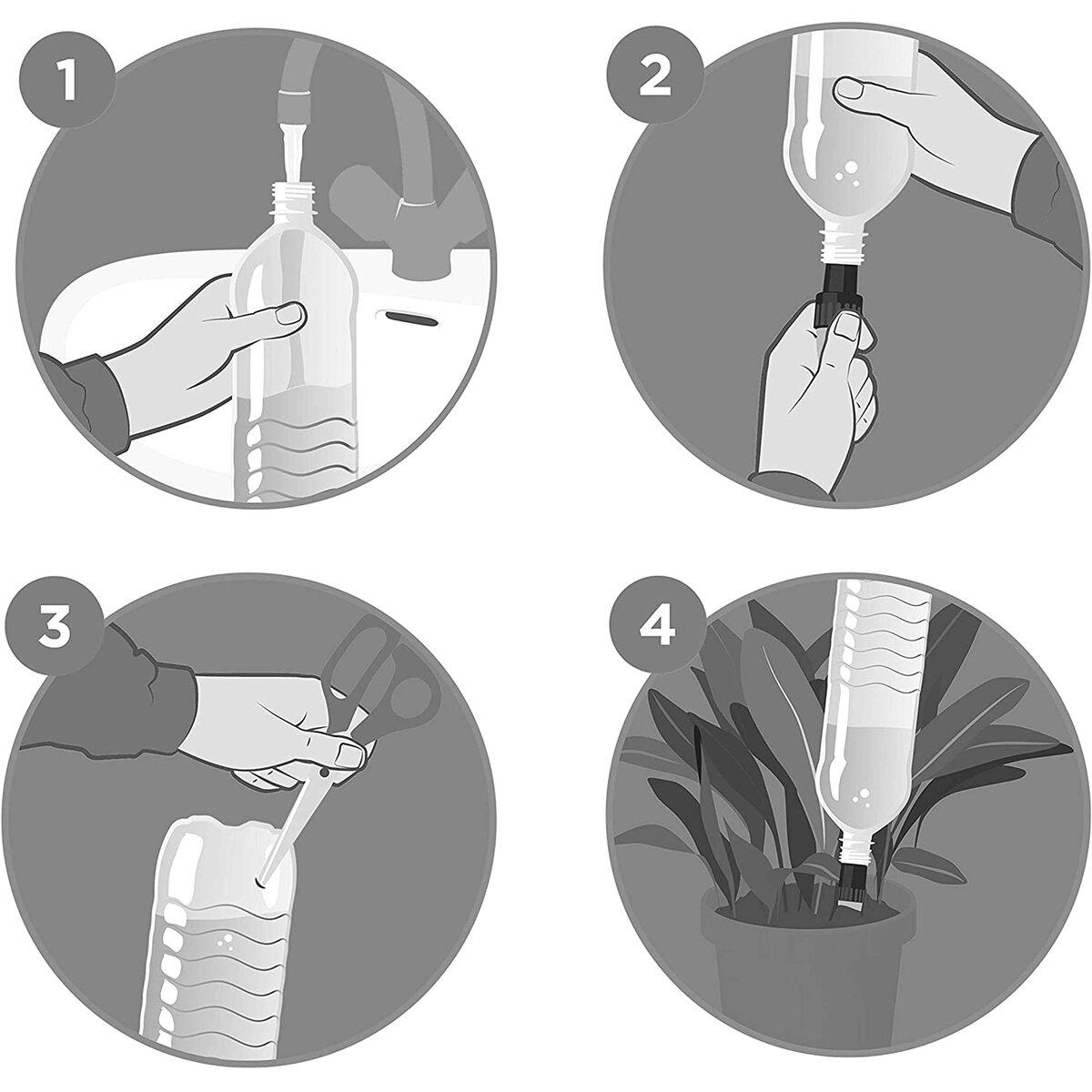 Blumat Bottle Adapter XL Plant Watering Stakes by Sustainable Village - product image 5 for Resin Society