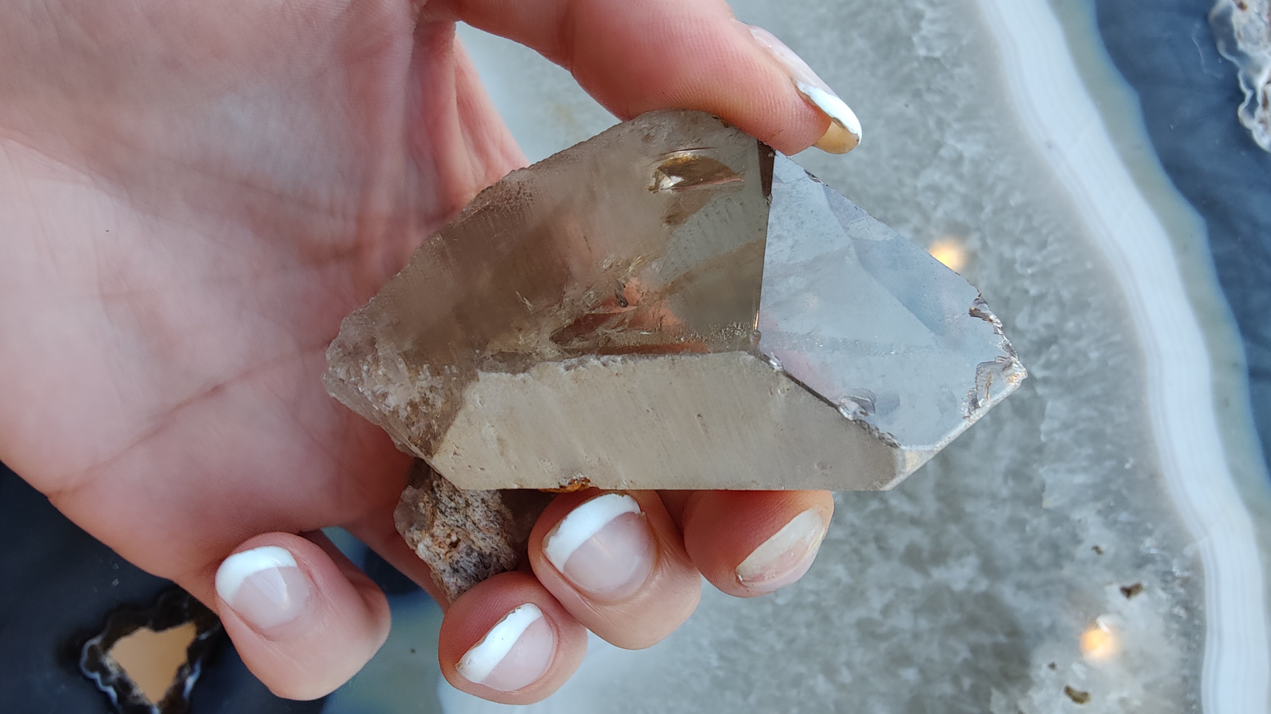 Lodalite Included Smoky Quartz 128g