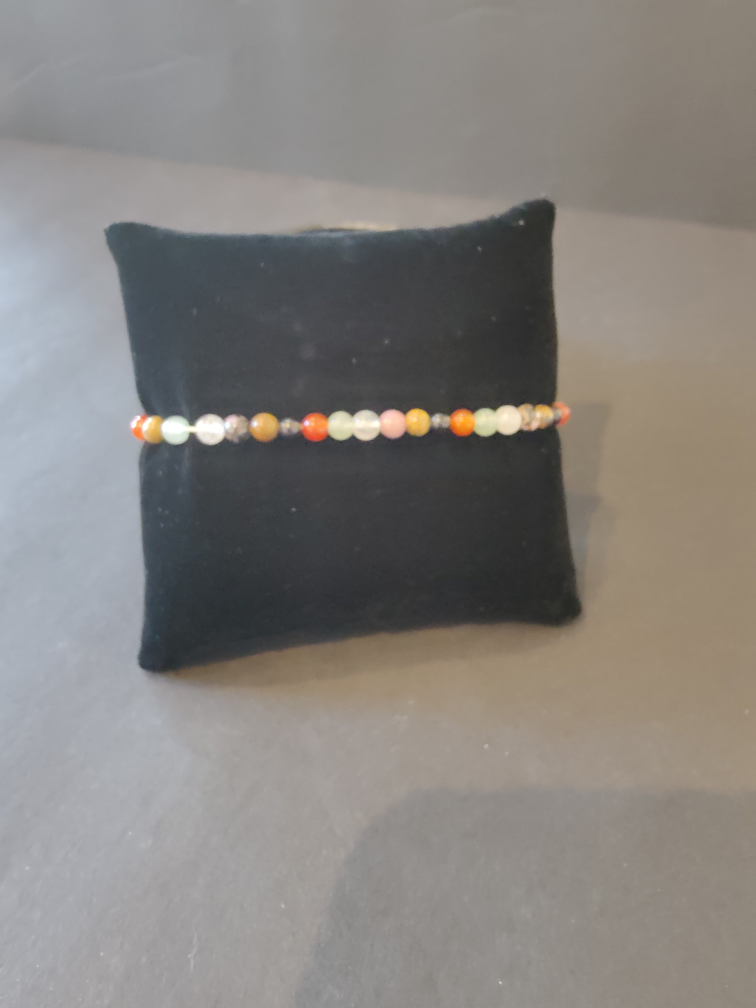 Beaded Stone Bracelet 4mm - Rare Earth Gallery
