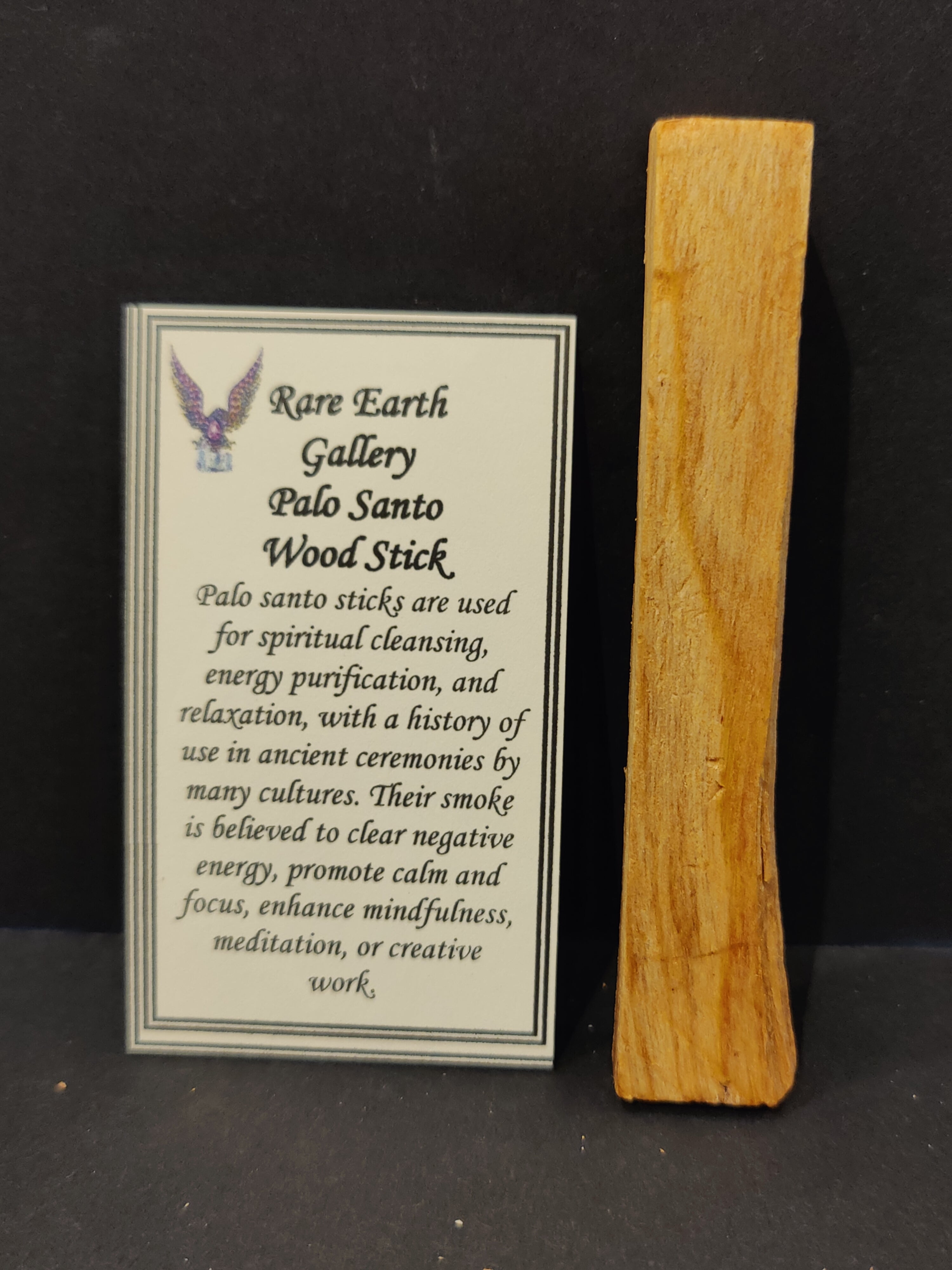 Palo Santo Wood Stick by Rare Earth Gallery - main product image for Resin Society