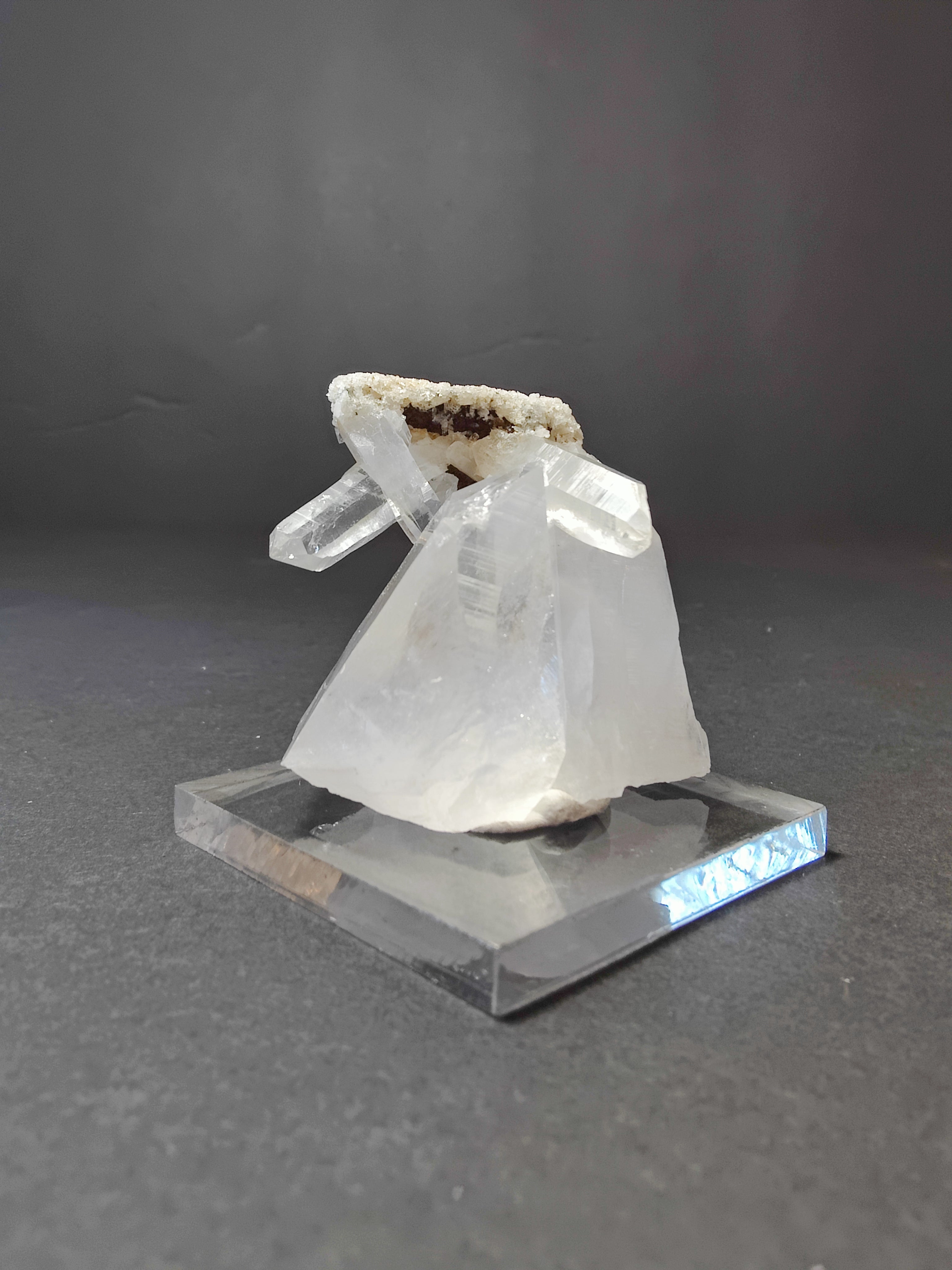 Quartz Point Cluster from India by Rare Earth Gallery - main product image for Resin Society