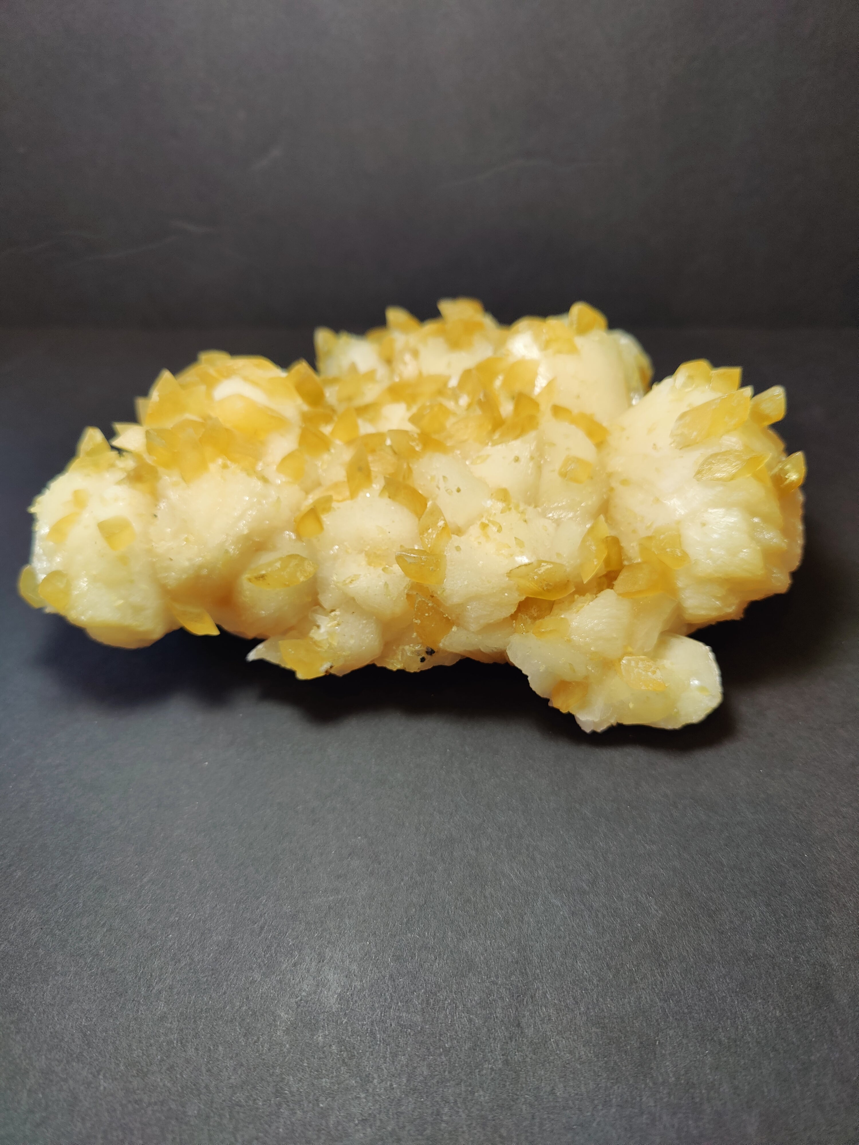 Golden Calcite Crystal Cluster by Rare Earth Gallery - product image 2 for Resin Society