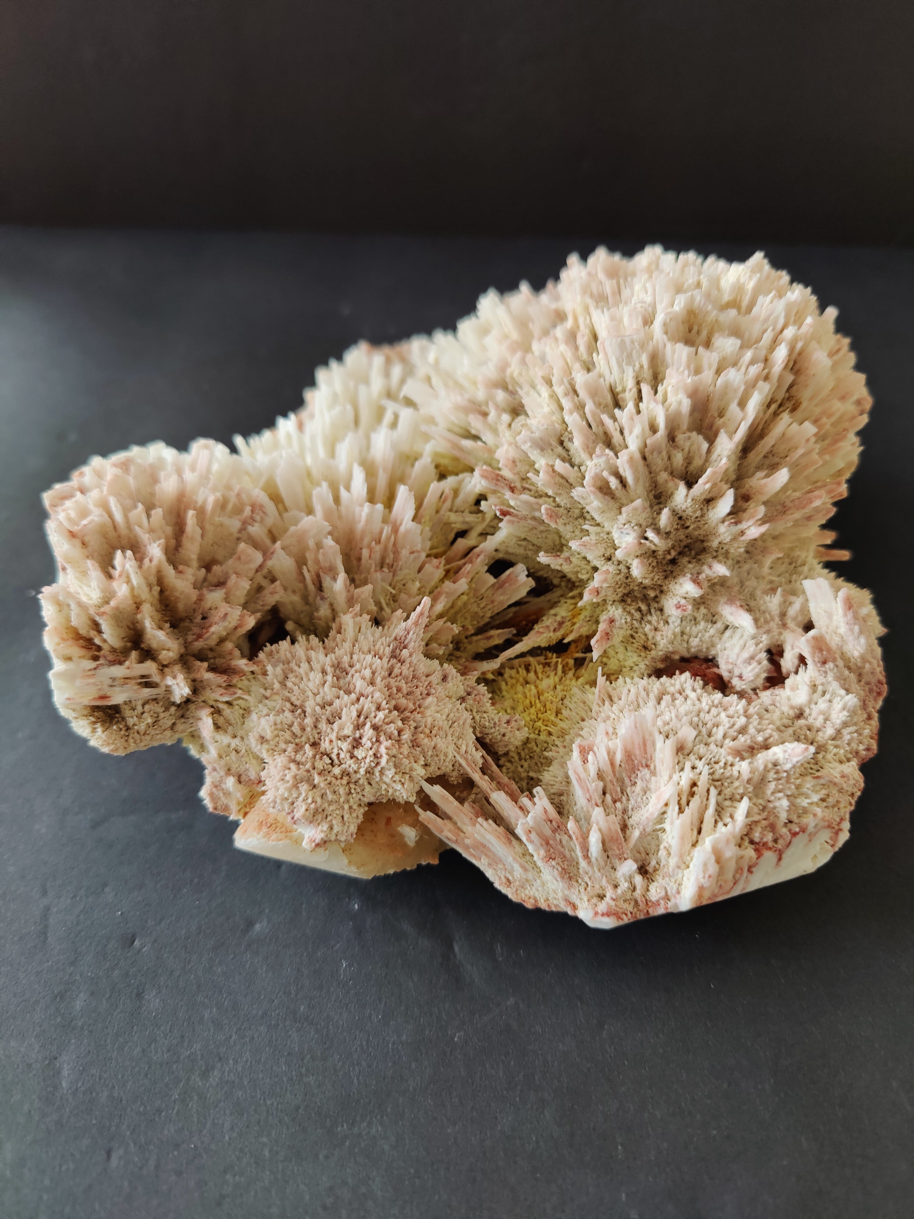 Red Mordenite with Stilbite Specimen 1,309g