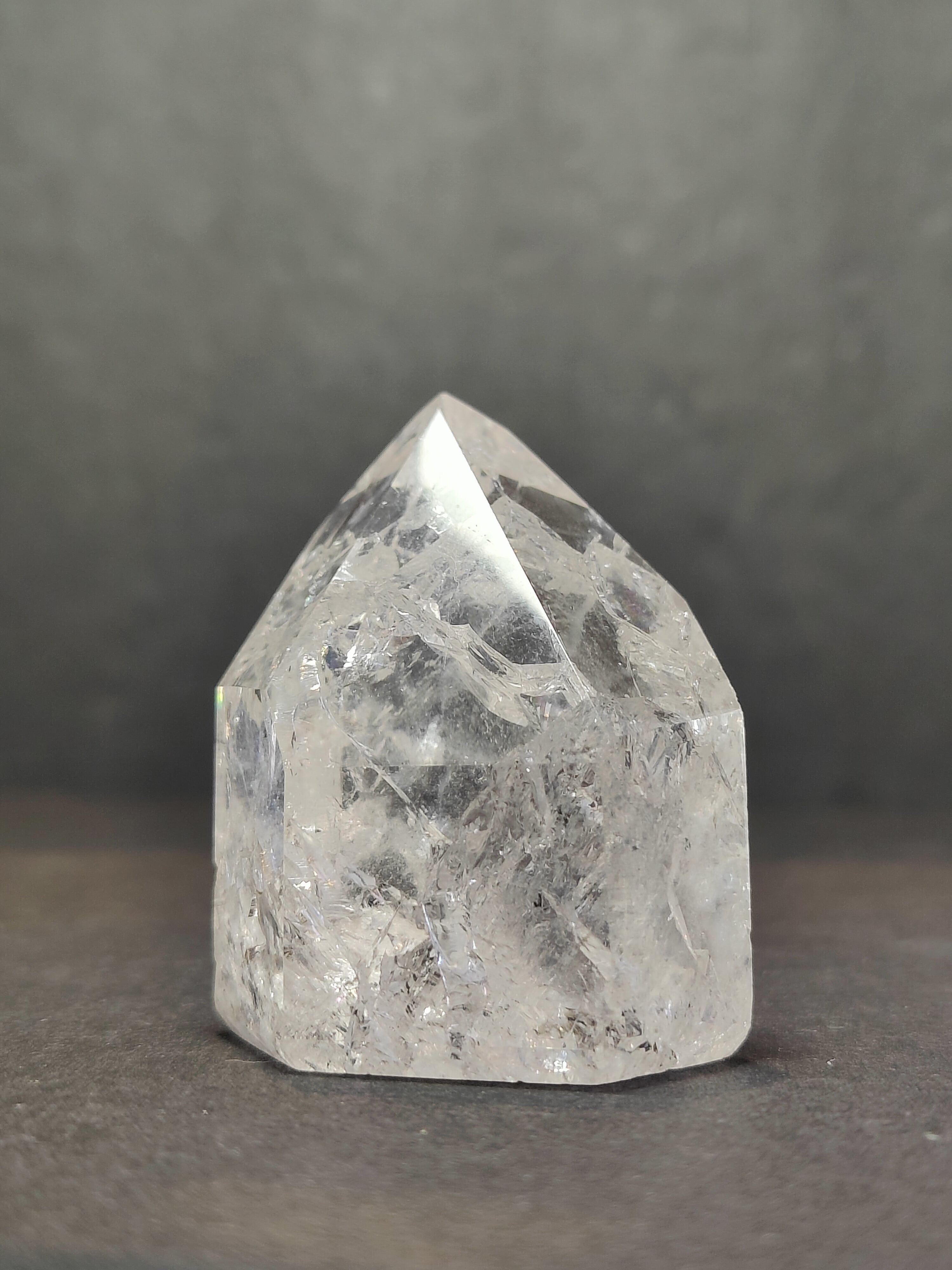 Crackle Quartz Point