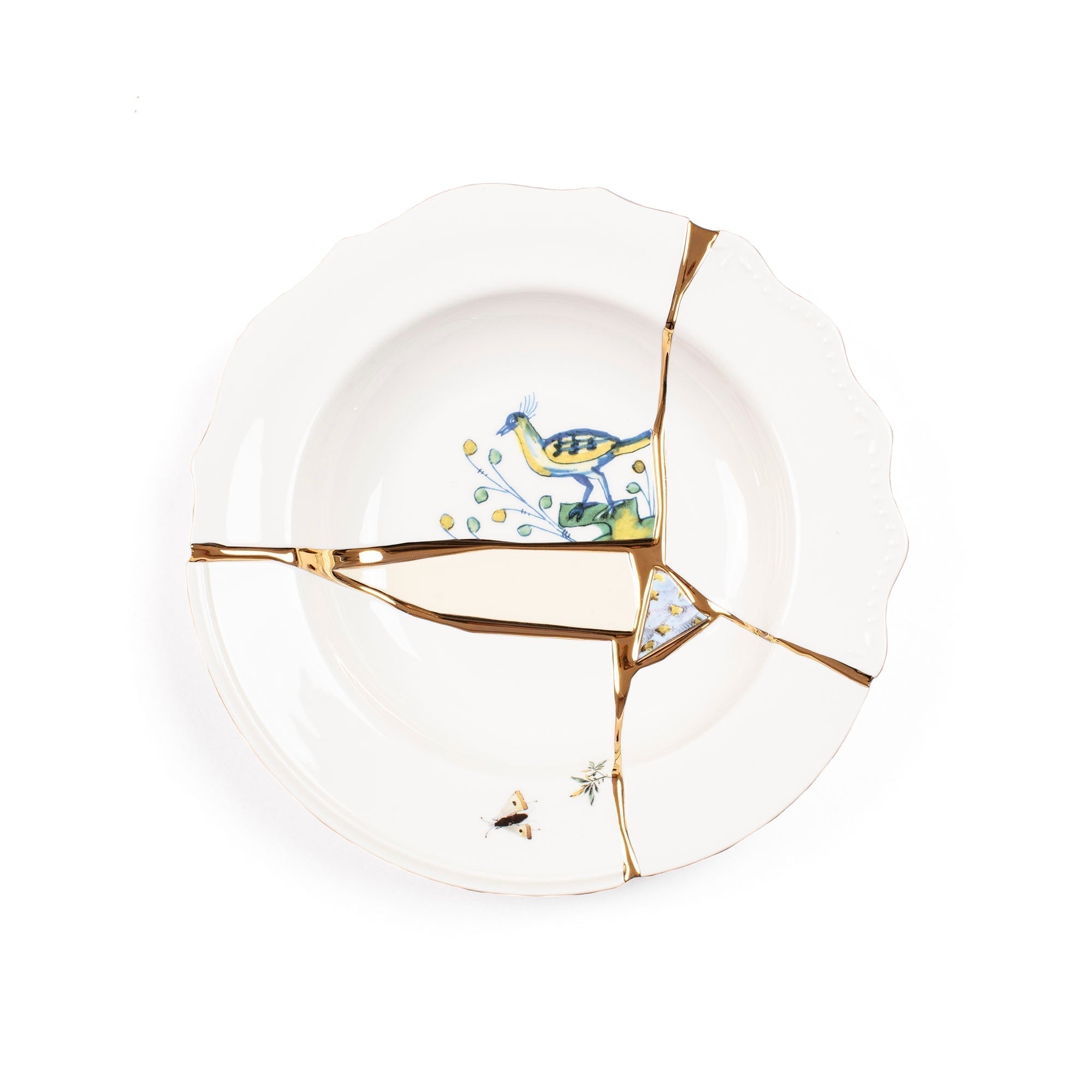 Kintsugi Soup plate 01 by DEKOR - Resin Society