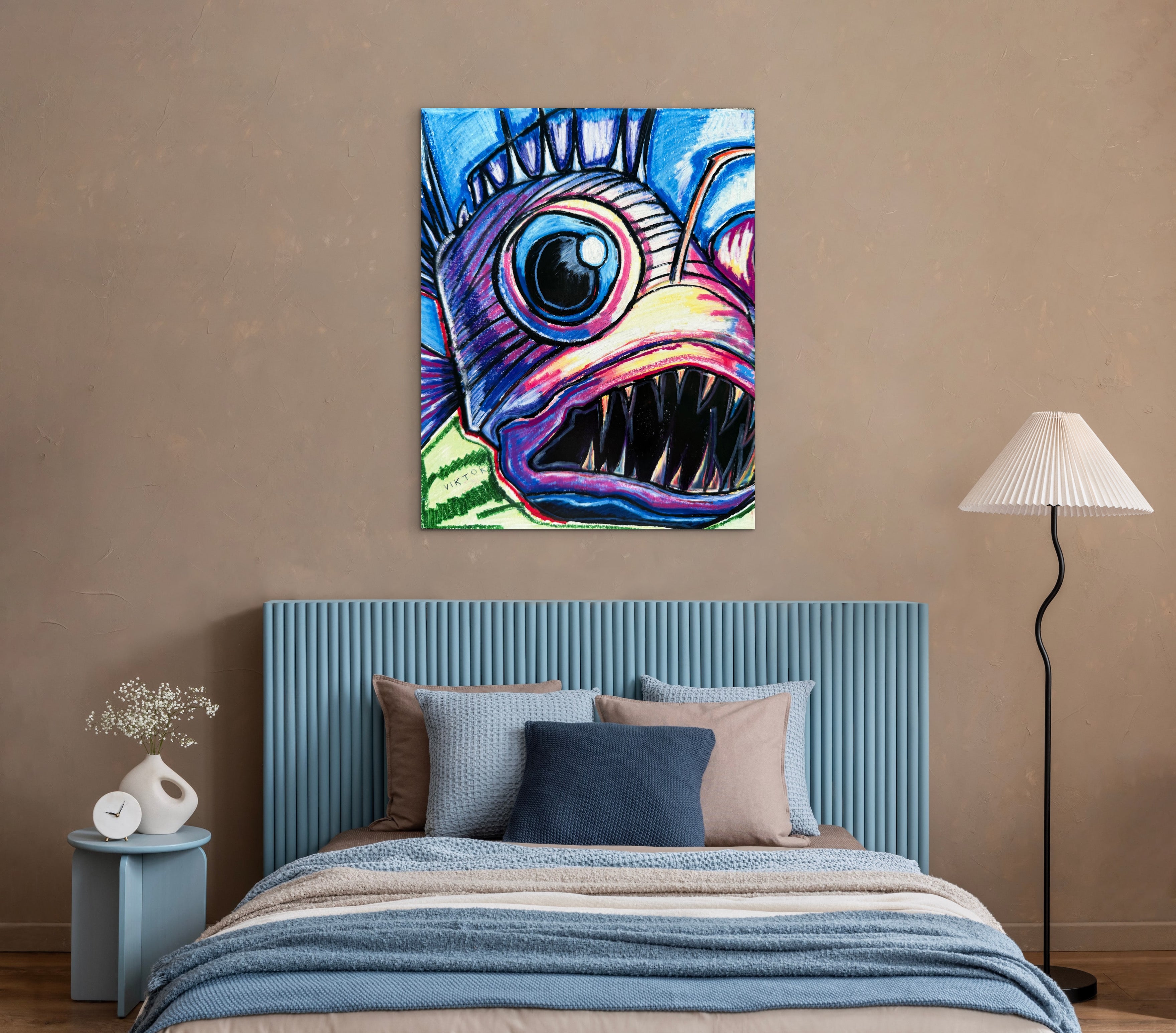 Angler Fish - Art Prints detail image - Resin Society
