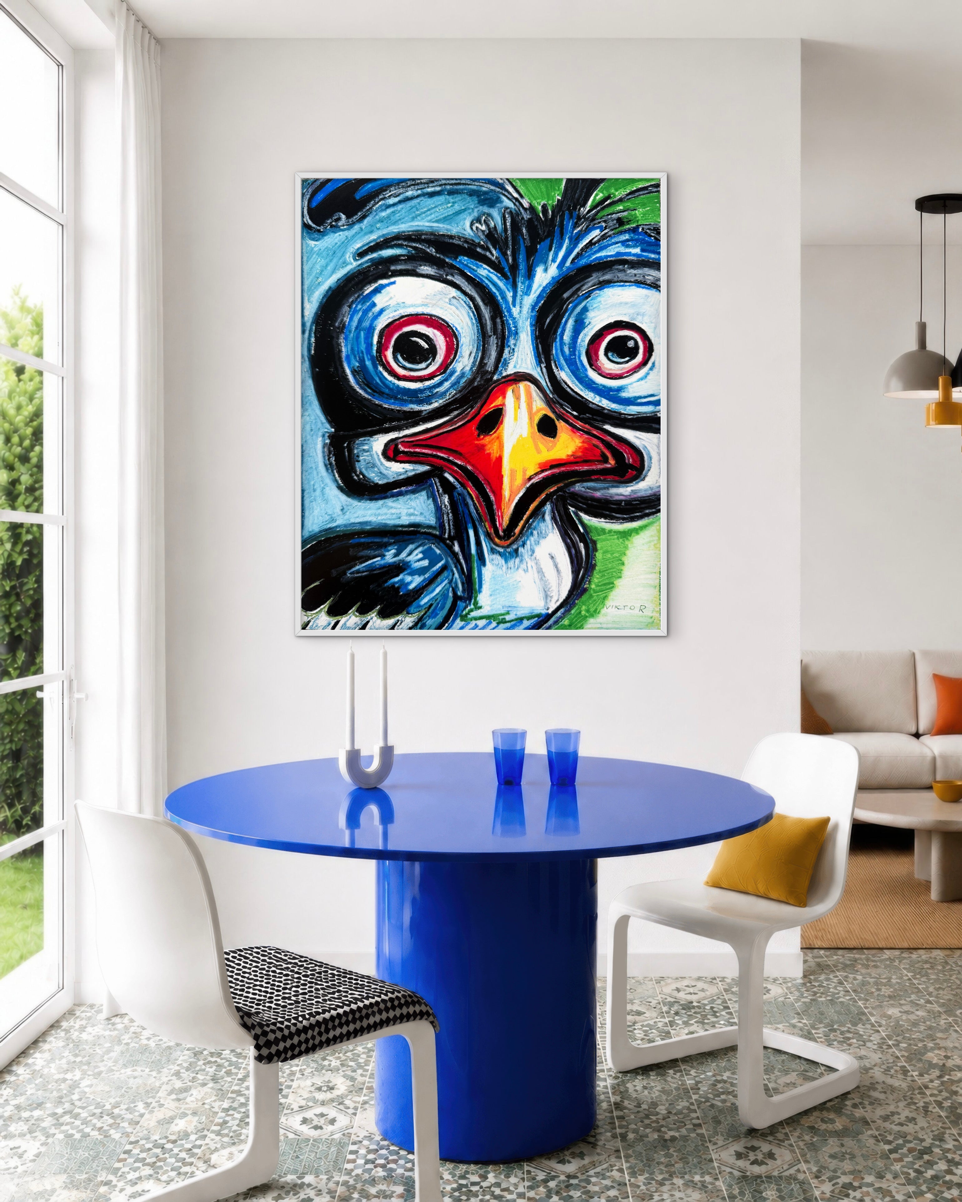 Whimsy Bird - Art Prints detail image - Resin Society