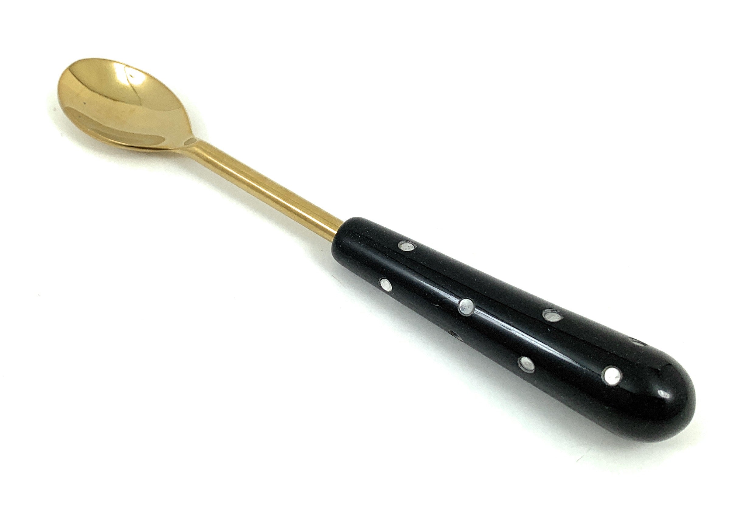 Vibhsa Bar Tools Accessories & Bar Tending Kit set of 4 for Home Bar (Golden Black)