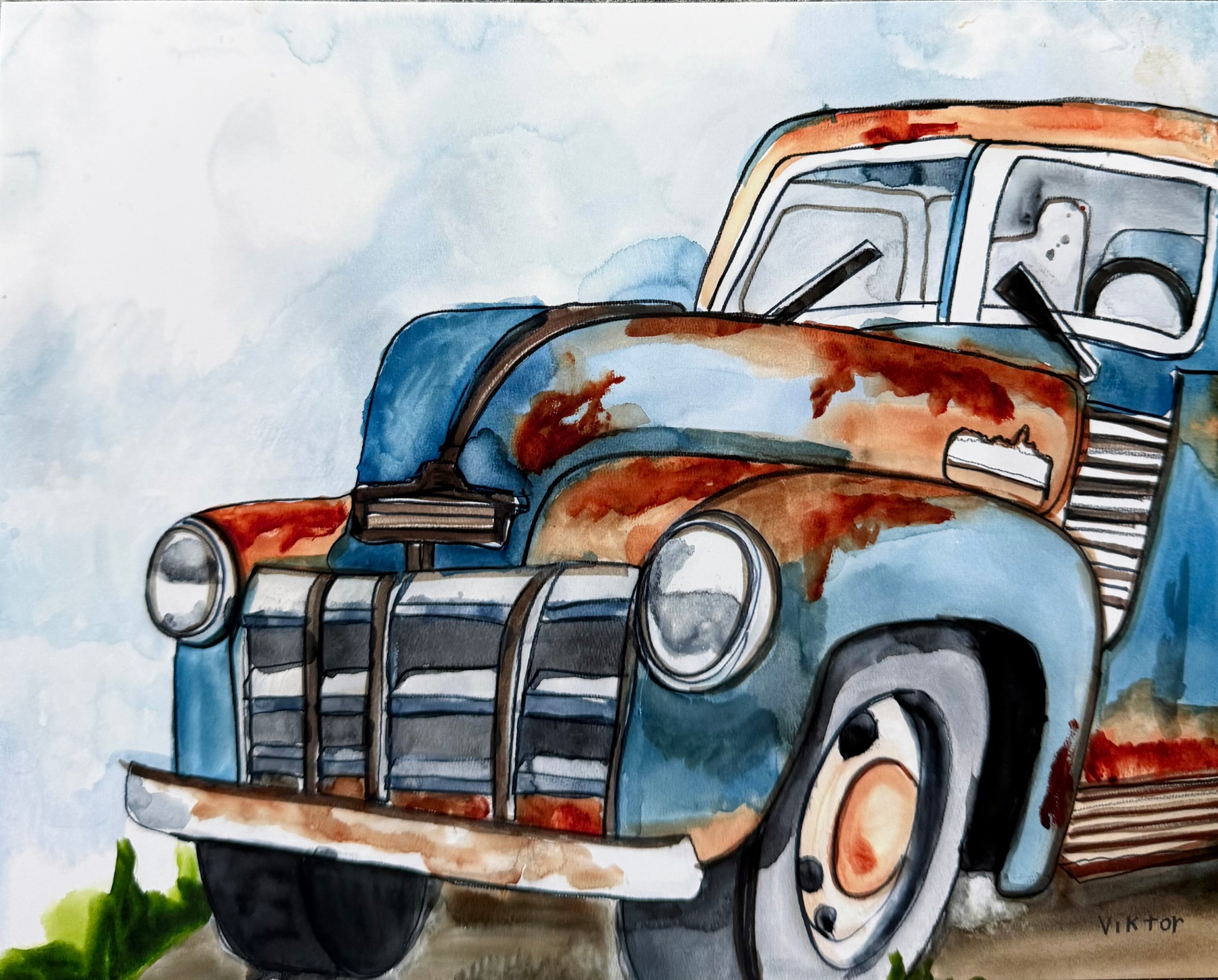 Vintage Transport - Art Prints detail image - Resin Society